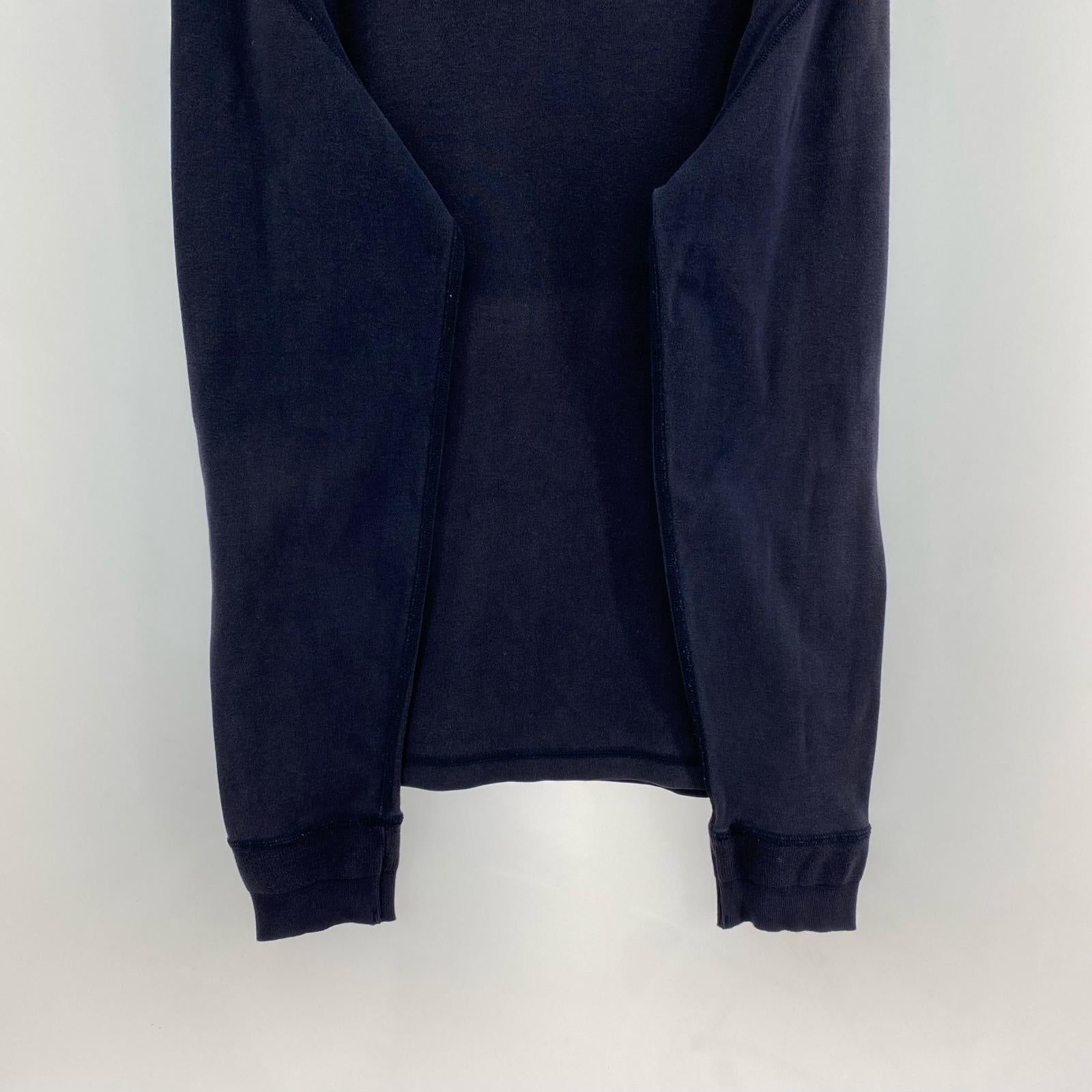 スウェット 90s POLO SPORTS US NAVY タートルネック ネイビー(L) L ネイビー