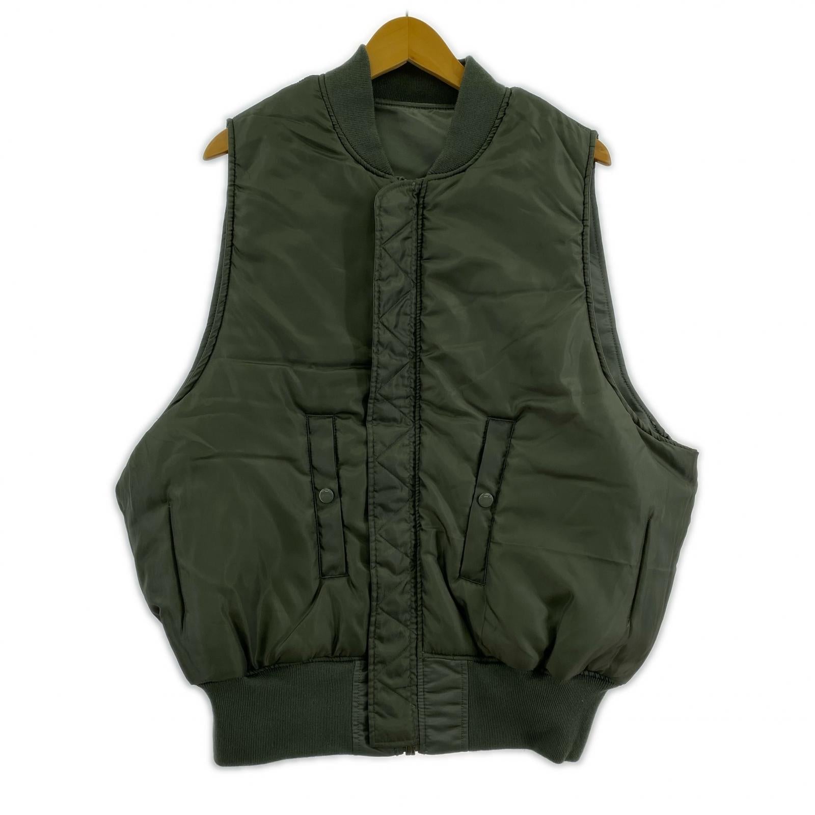 ダウンベスト HERITAGE COLLECTION MA-1 ベスト(M) M カーキ