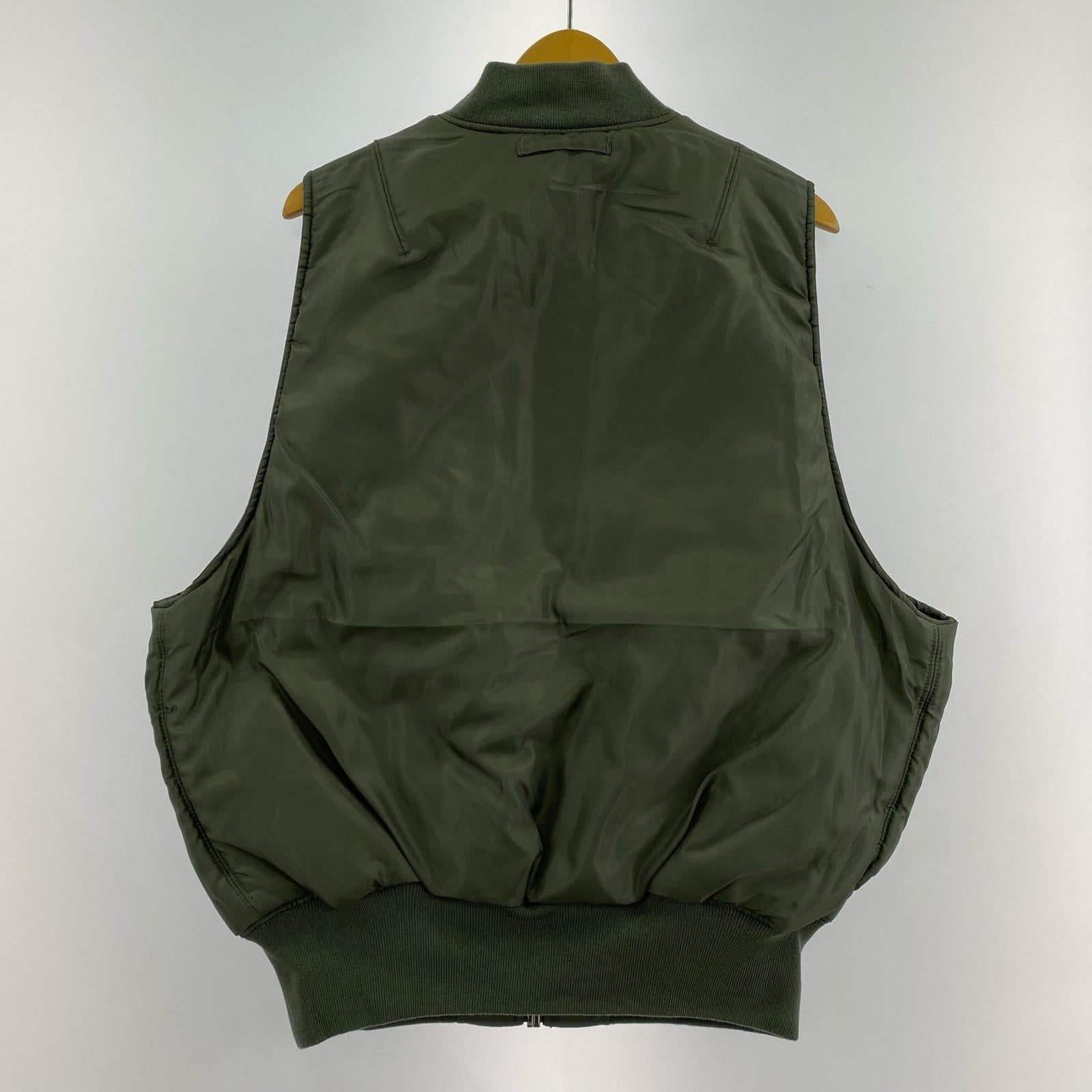ダウンベスト HERITAGE COLLECTION MA-1 ベスト(M) M カーキ