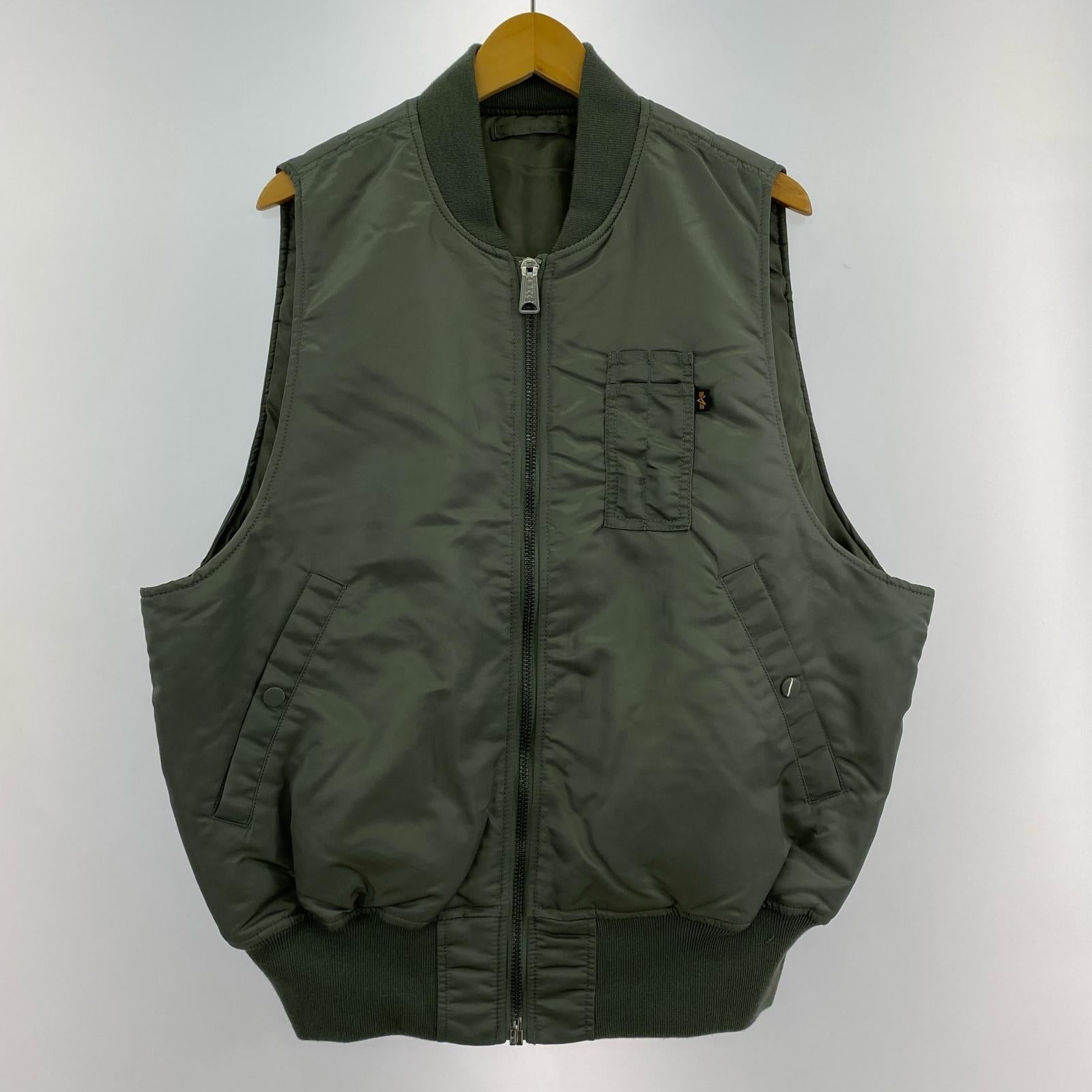 ダウンベスト HERITAGE COLLECTION MA-1 ベスト(M) M カーキ