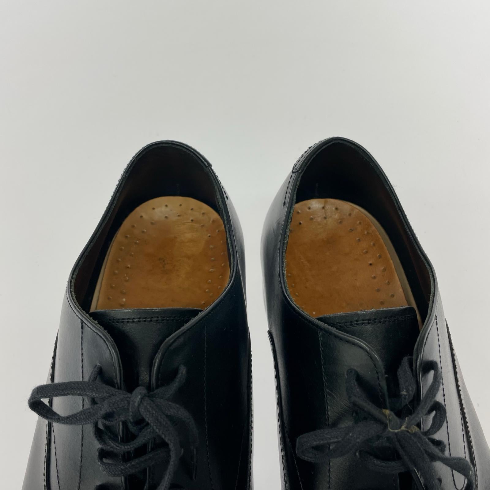 シューズ UNION IMPERIAL 内羽 ストレートチップ ブラック