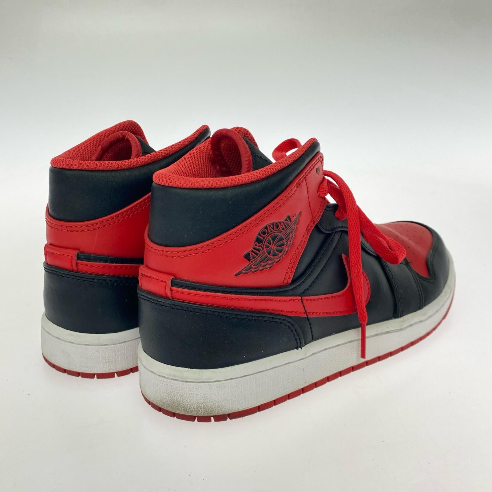 スニーカー DQ8426-060 AIRJORDAN1 MID 赤 (25.0) 25cm (US7 UK6 1/2 EU40)
