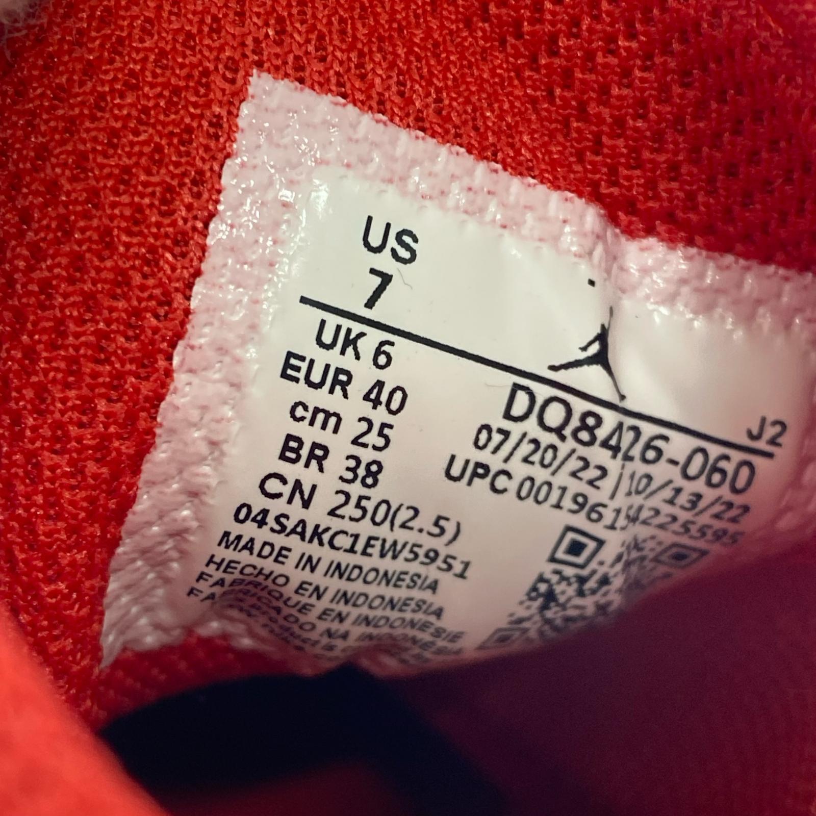 スニーカー DQ8426-060 AIRJORDAN1 MID 赤 (25.0) 25cm (US7 UK6 1/2 EU40)