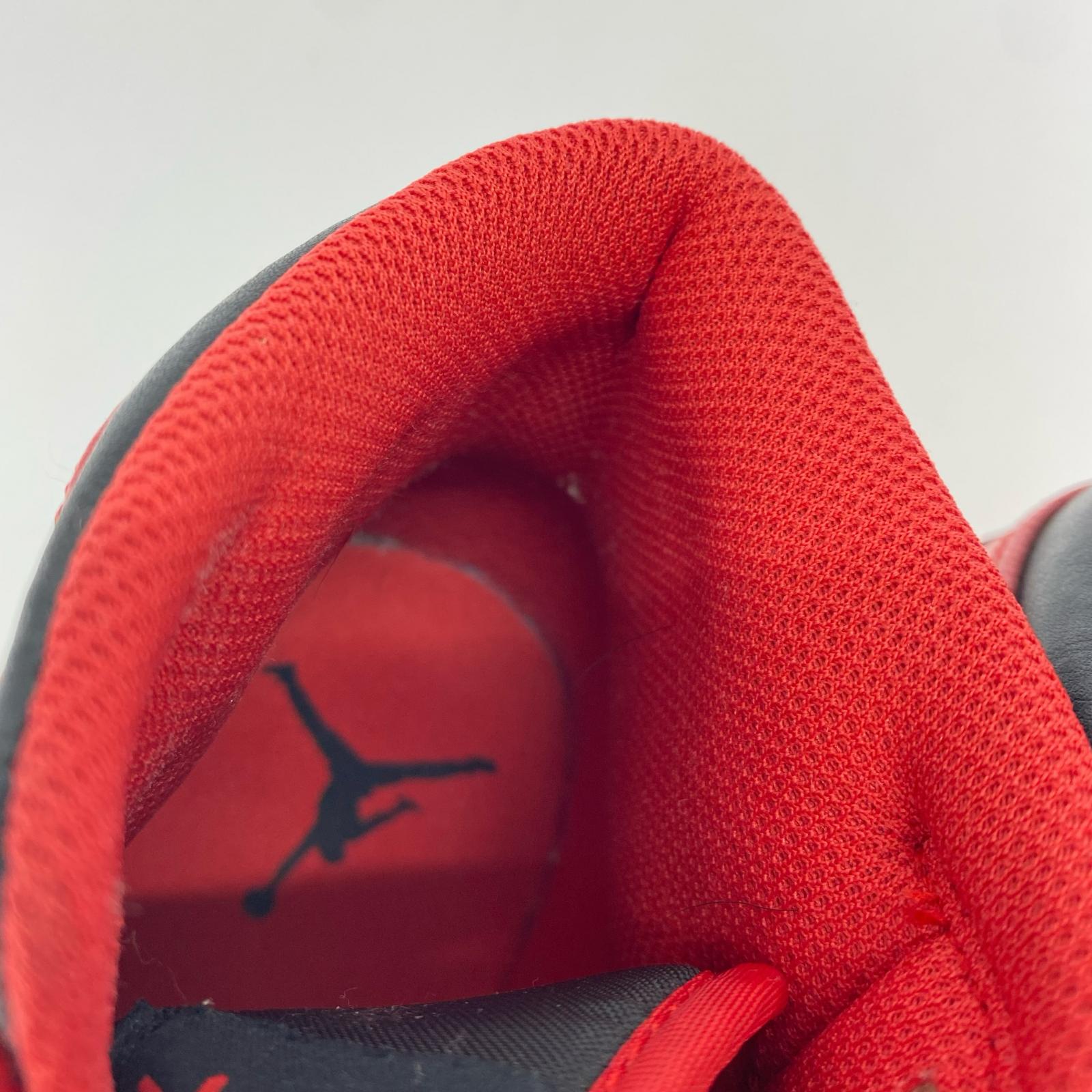 スニーカー DQ8426-060 AIRJORDAN1 MID 赤 (25.0) 25cm (US7 UK6 1/2 EU40)