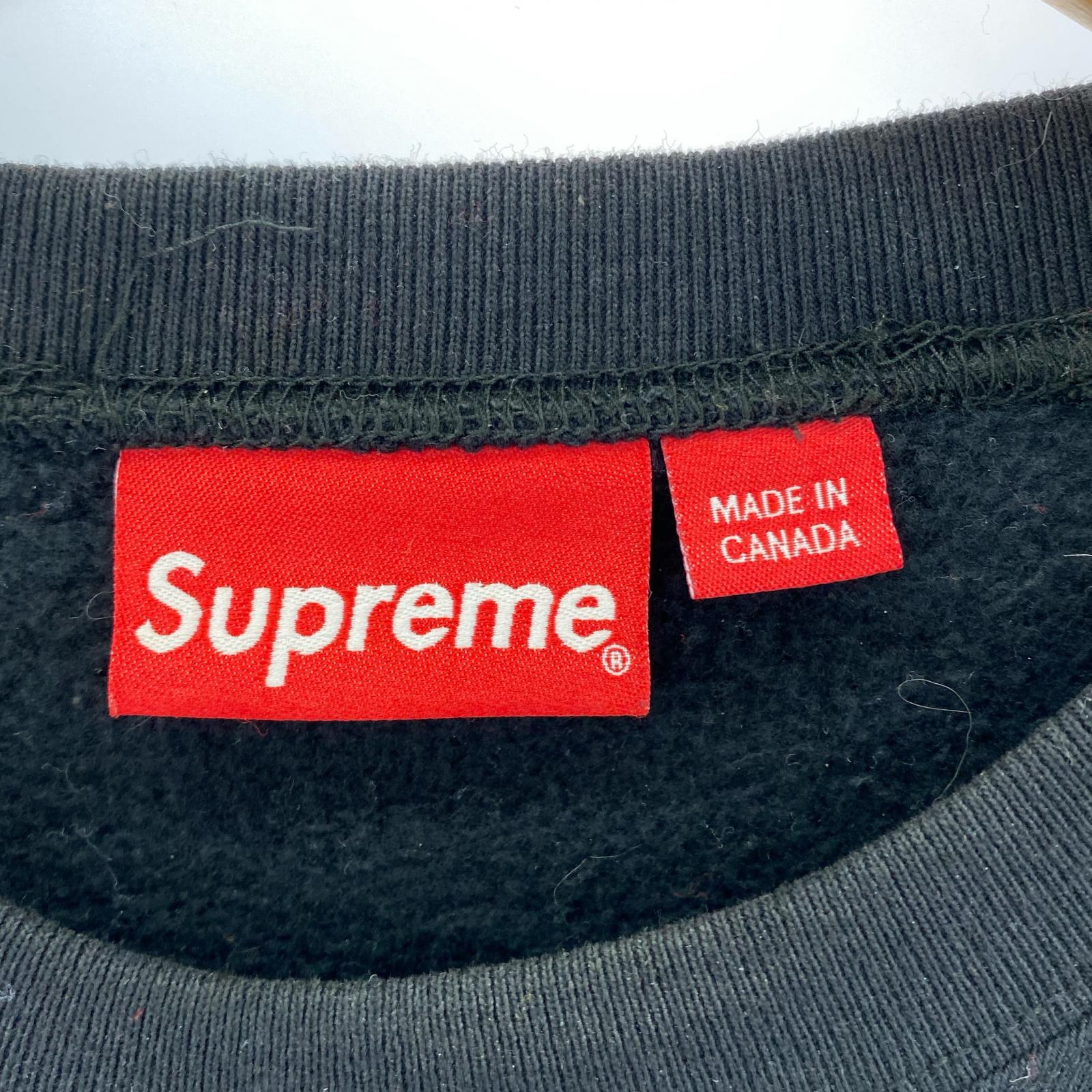 スウェット FUTURE LOGO CREWNECK 黒 M M ブラック