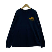 長袖Tシャツ サガラ トムキャット 刺繍 LS カットソー 紺 2XL ネイビー