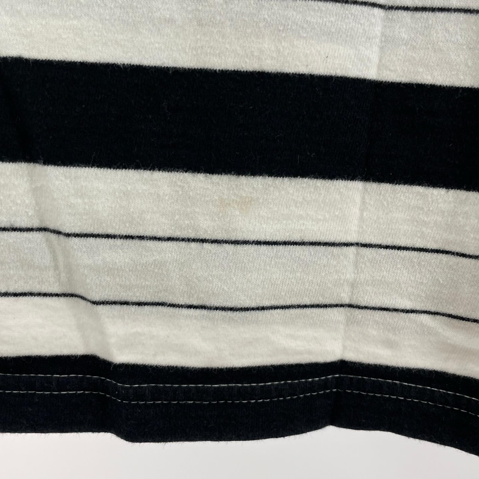 長袖Tシャツ Long Sleeve Border Tshirt 2 ホワイト ホワイト