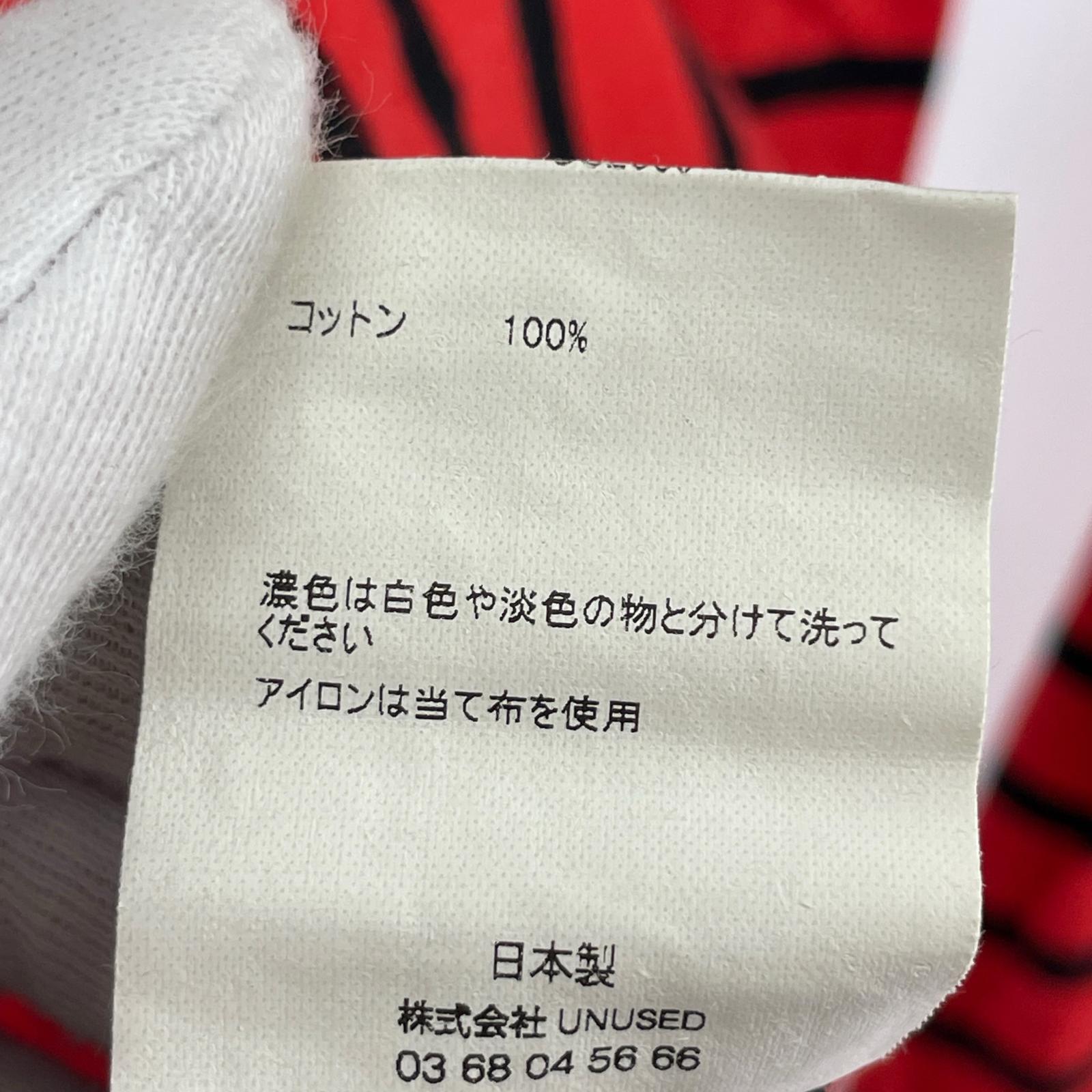 長袖Tシャツ 21AW LS Border Tee 3 レッド