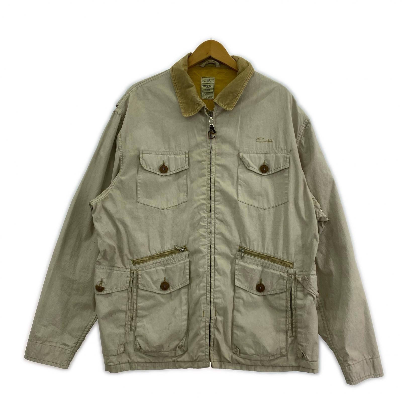 ジャケット COMFORT UTILITY ジャケット イタリア製 L ホワイト