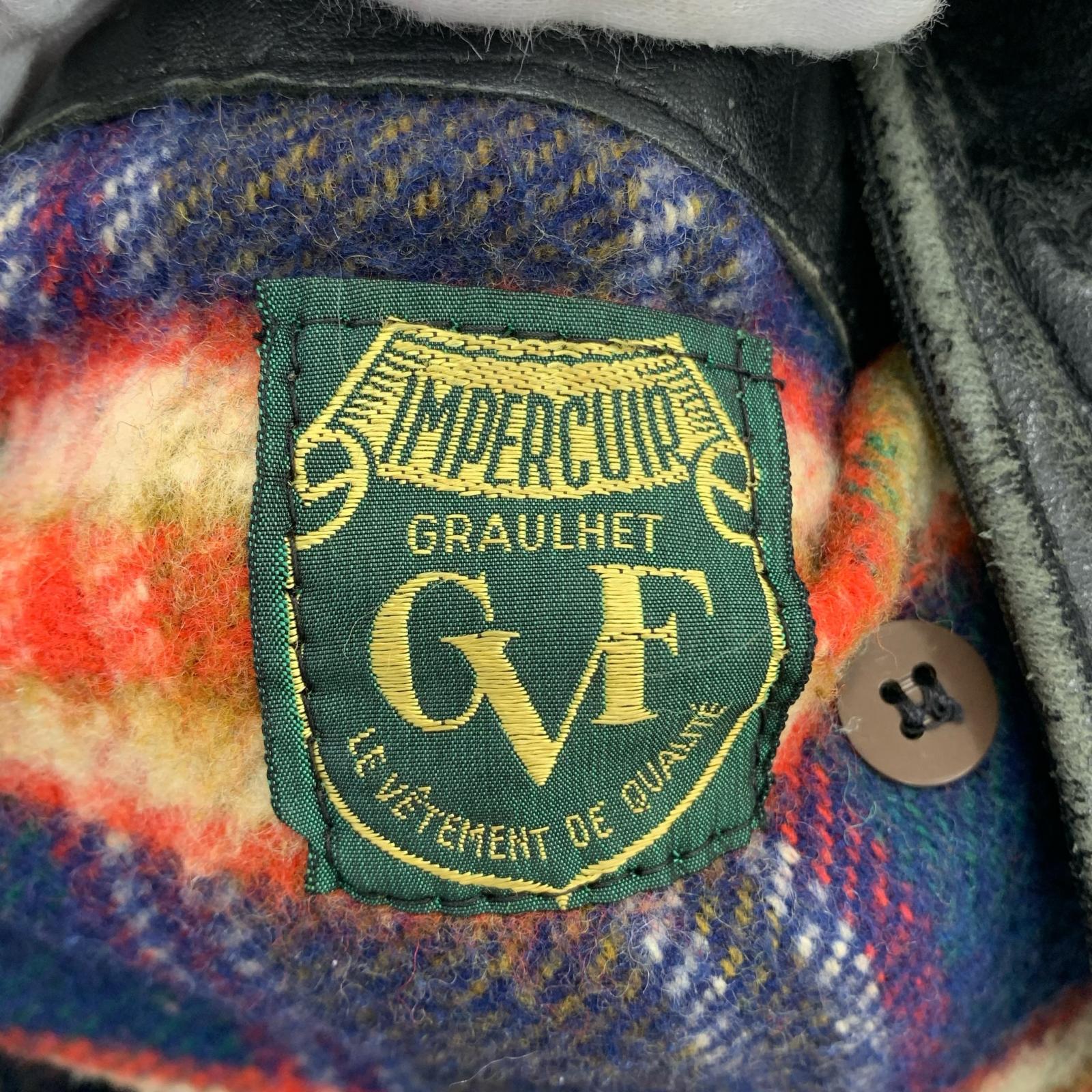 ジャケット 70s GVF コルビジェジャケット ブラック