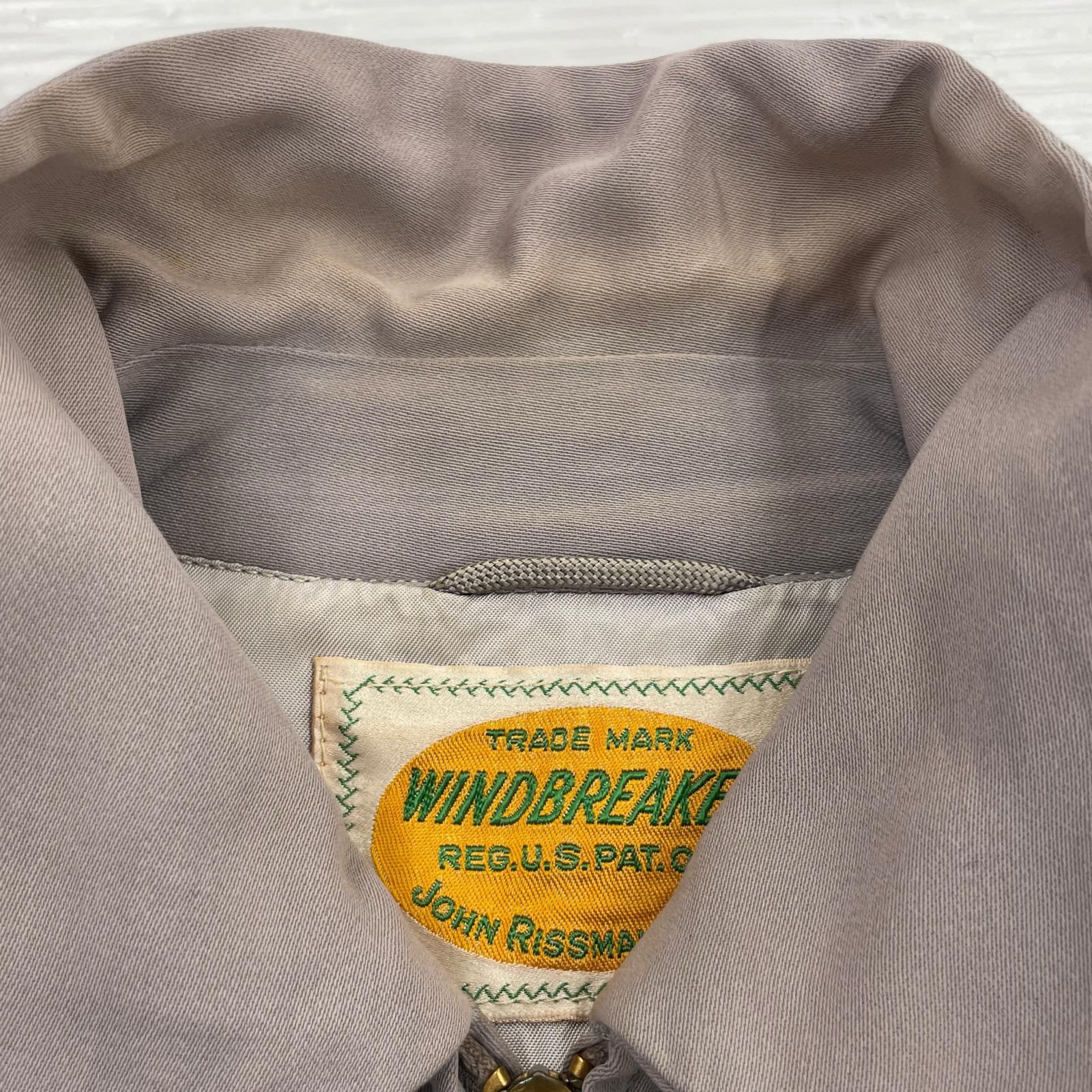 ジャケット 50~60's WINDBREAKER ギャバジンジャケット パープル