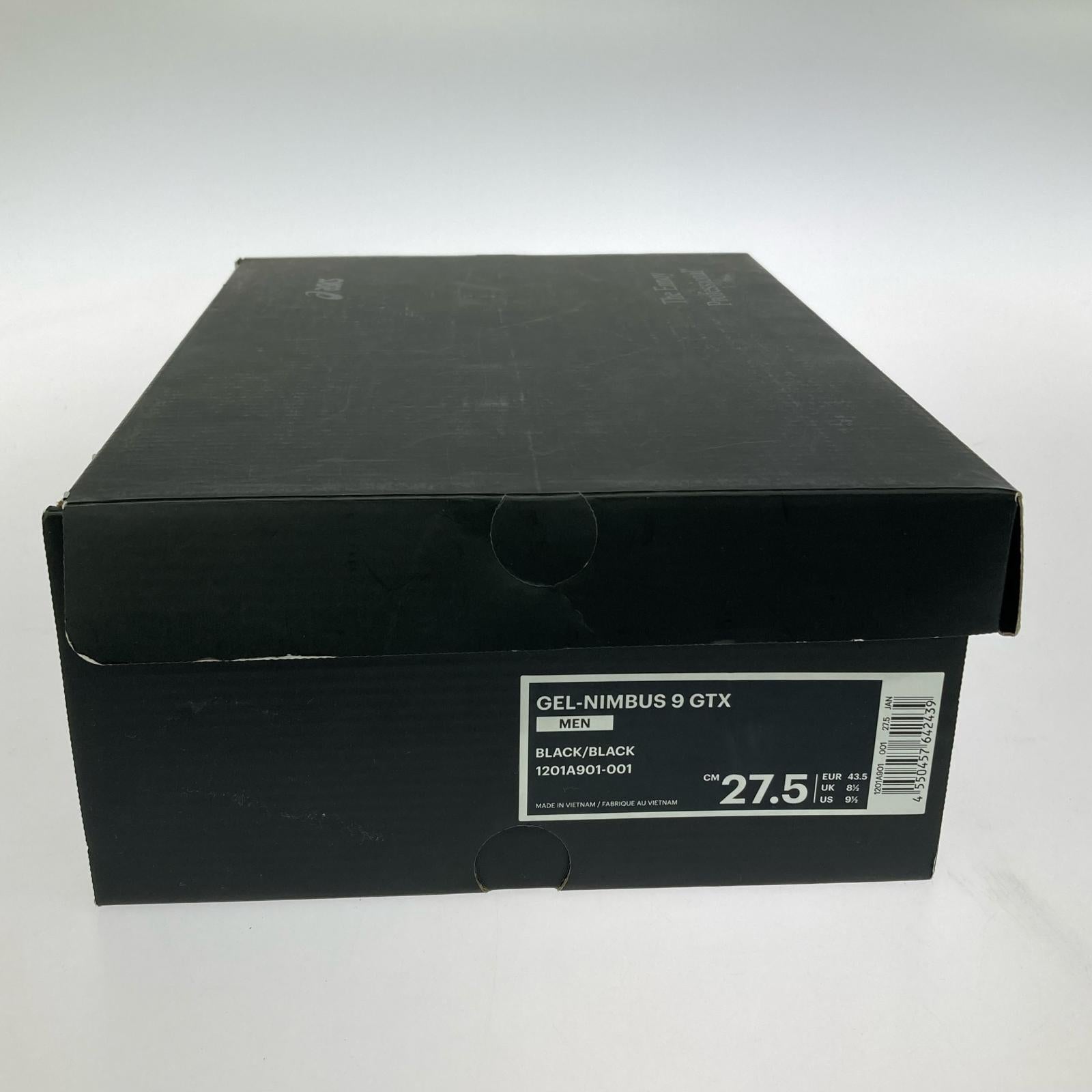 スニーカー 1201A901 27.5cm (US9 1/2 UK9 EU45) ブラック
