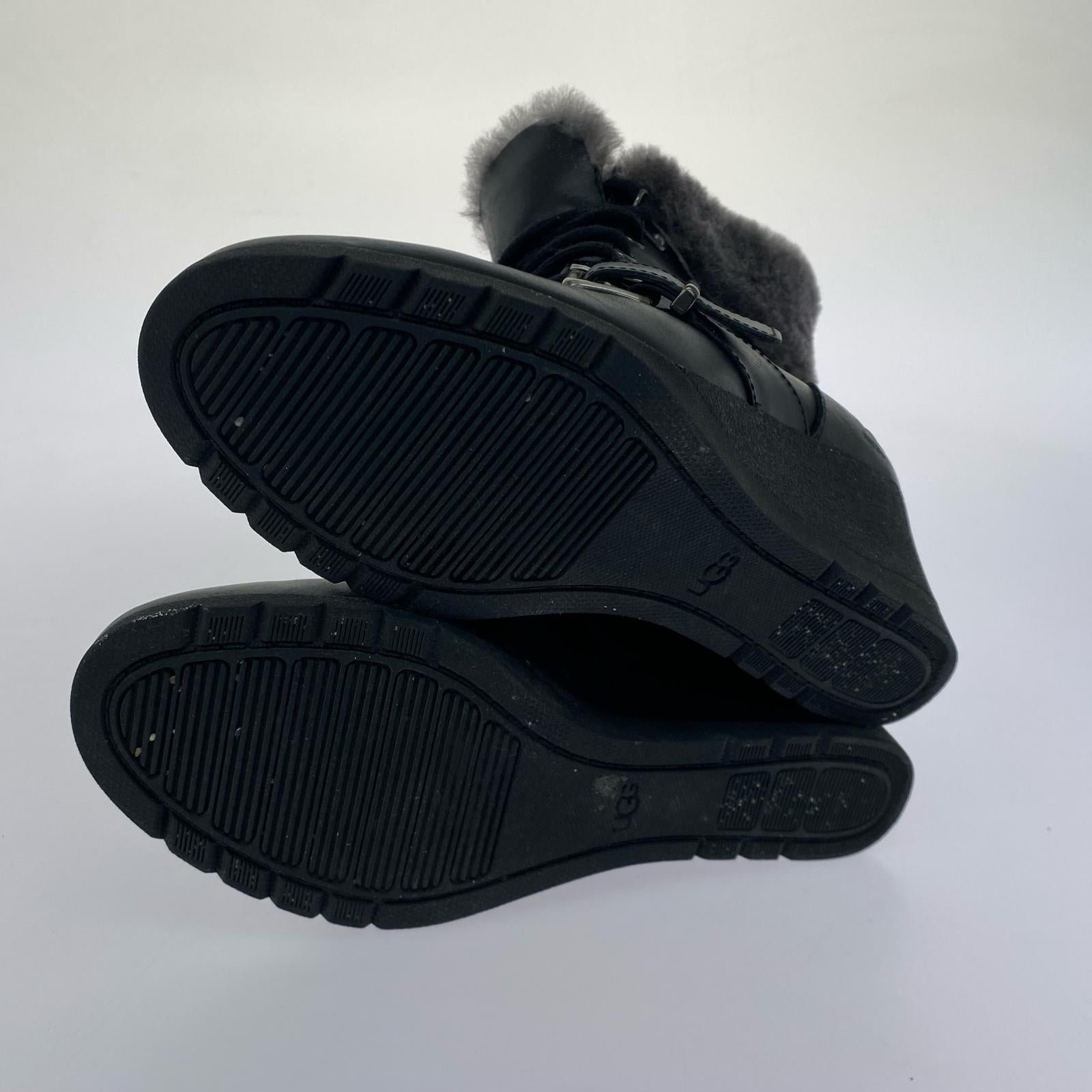 ブーツ JANNEY (23.0) 黒 1012527 23cm (US5 UK4 1/2 EU36) ブラック