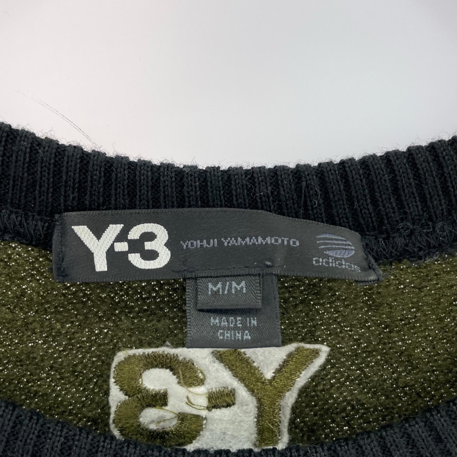 スウェット Y-3 スウェット・トレーナー M カーキ