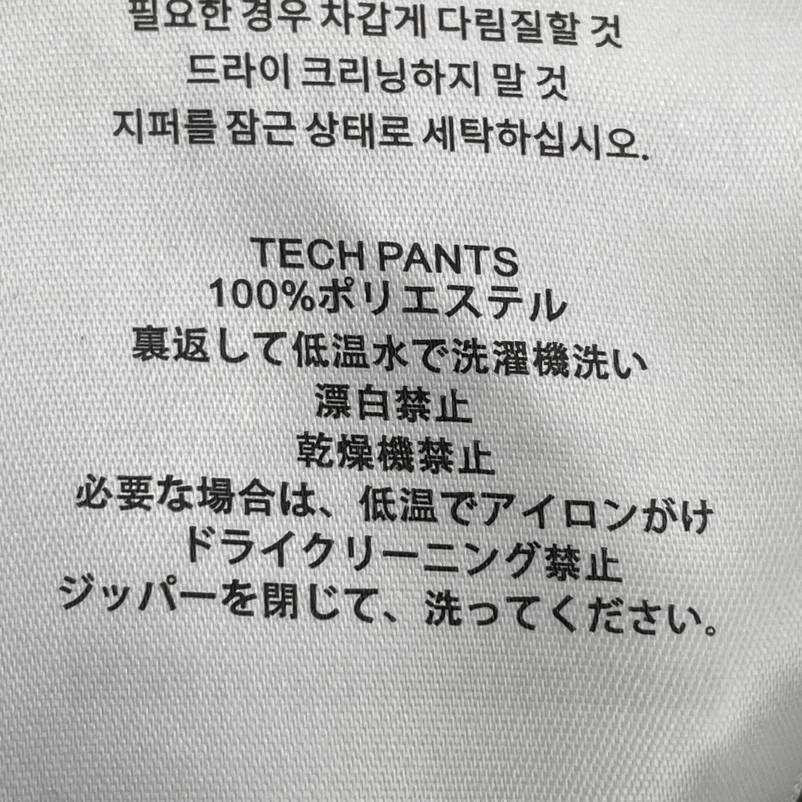 パンツ PEACEMAKER TECH PANTS M ブラック M ブラック