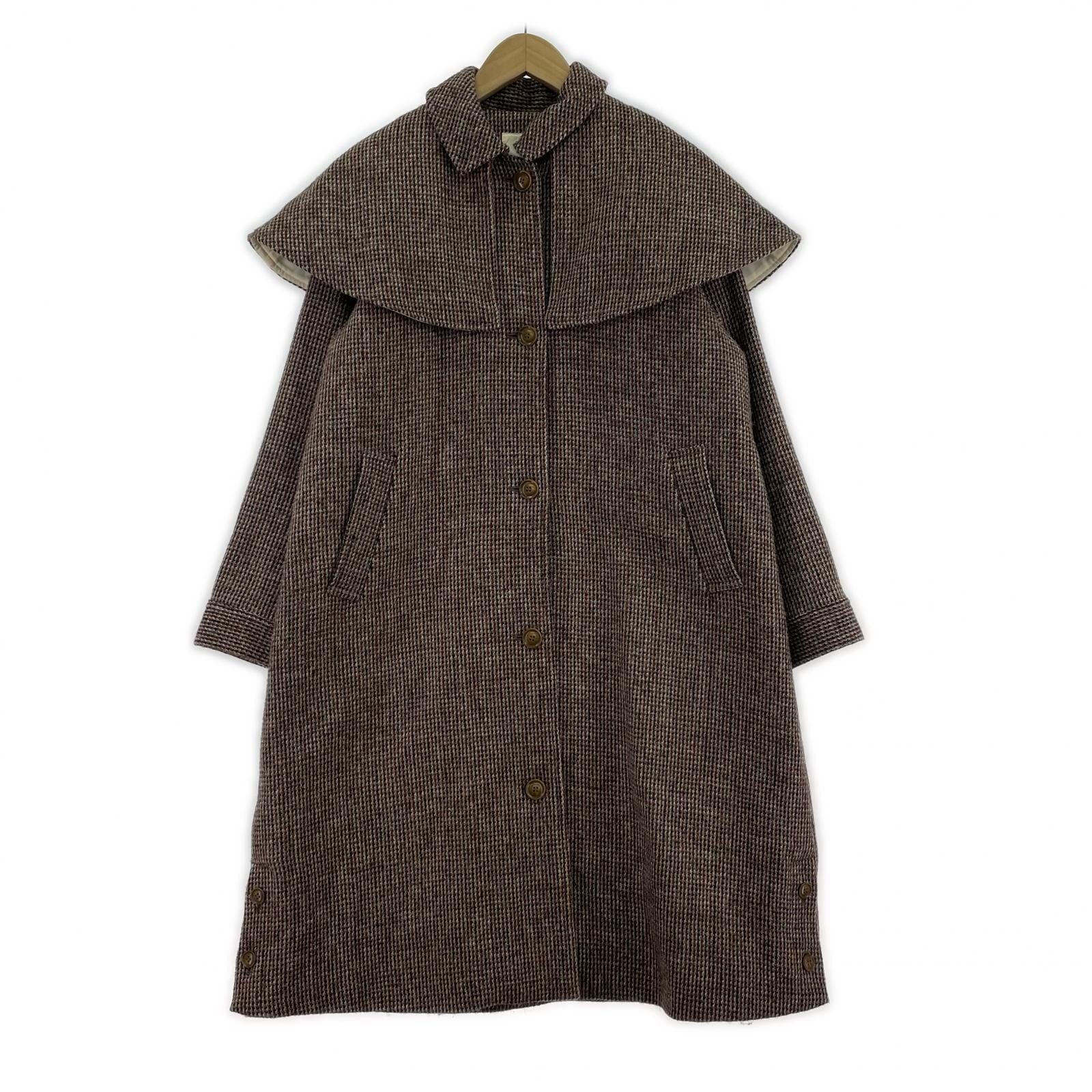 その他アウター HARRIS TWEED ケープコート