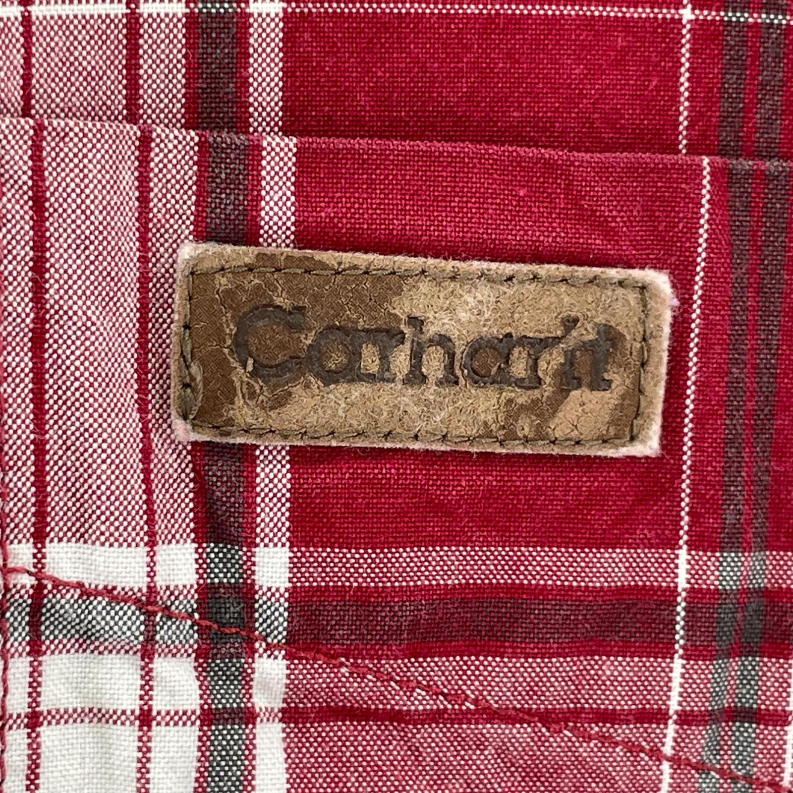 半袖シャツ Carhartt S/S チェックシャツ XL LL