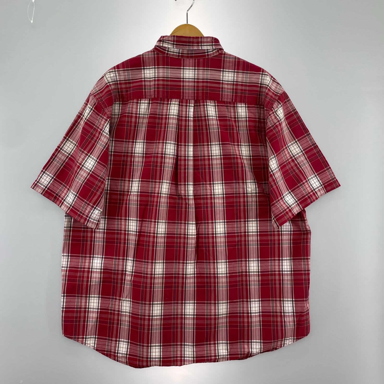 半袖シャツ Carhartt S/S チェックシャツ XL LL