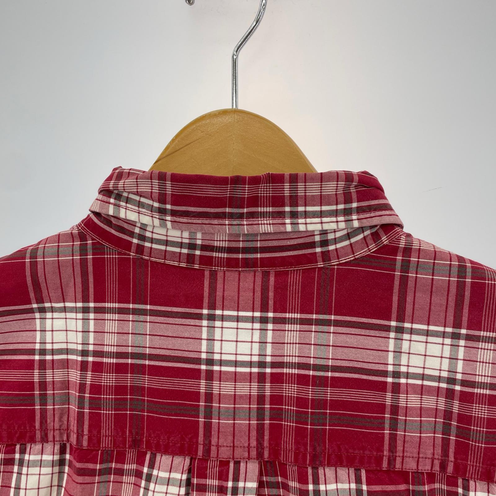 半袖シャツ Carhartt S/S チェックシャツ XL LL