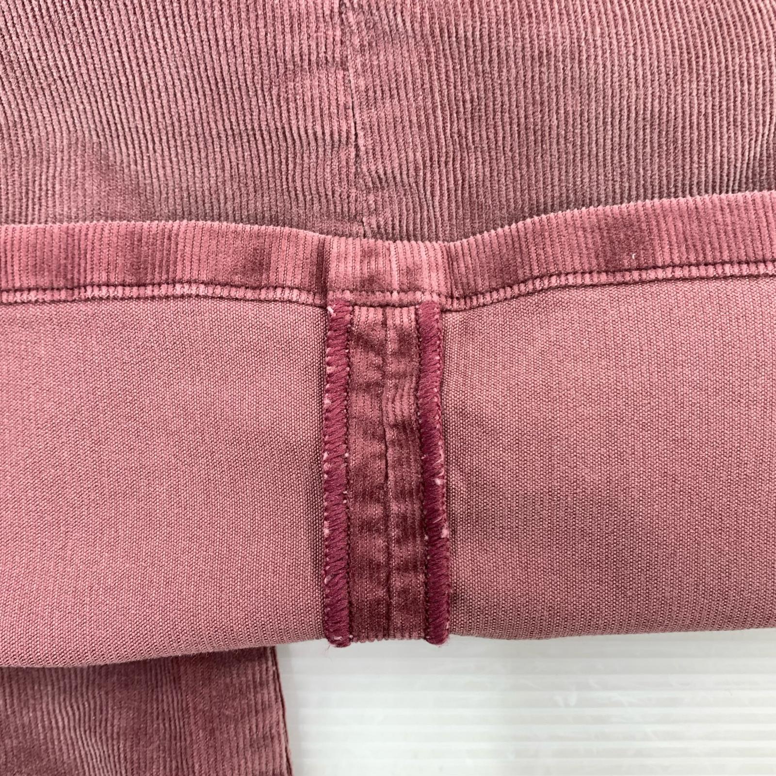 デニムパンツ D-AKEMI コーデュロイフレアデニム W25L28 PNK