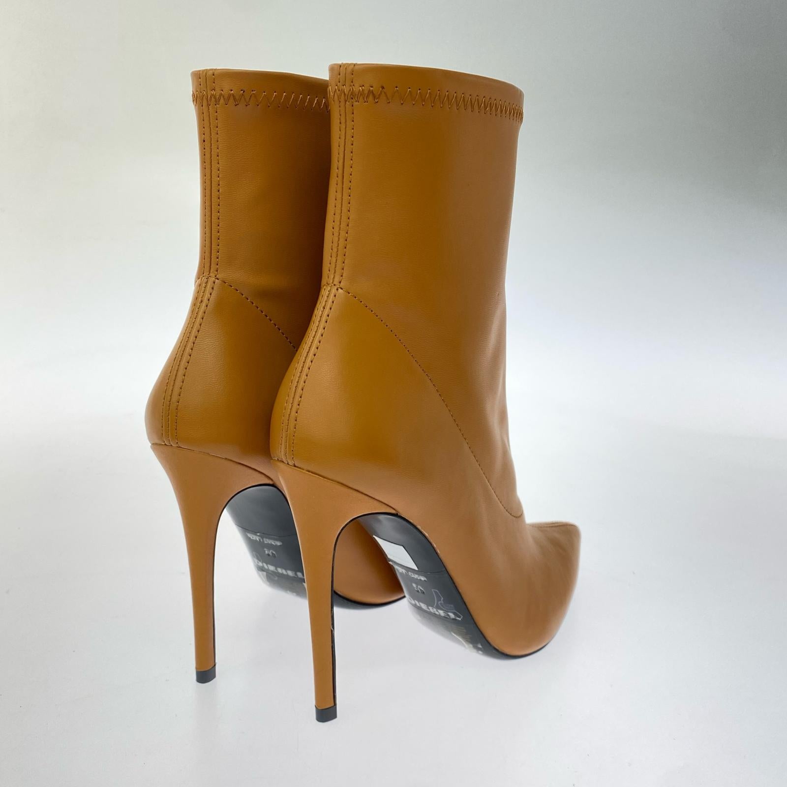 ブーツ D-YUCCA AB High Heel Ankle Boots 23cm (US5 UK4 1/2 EU36)