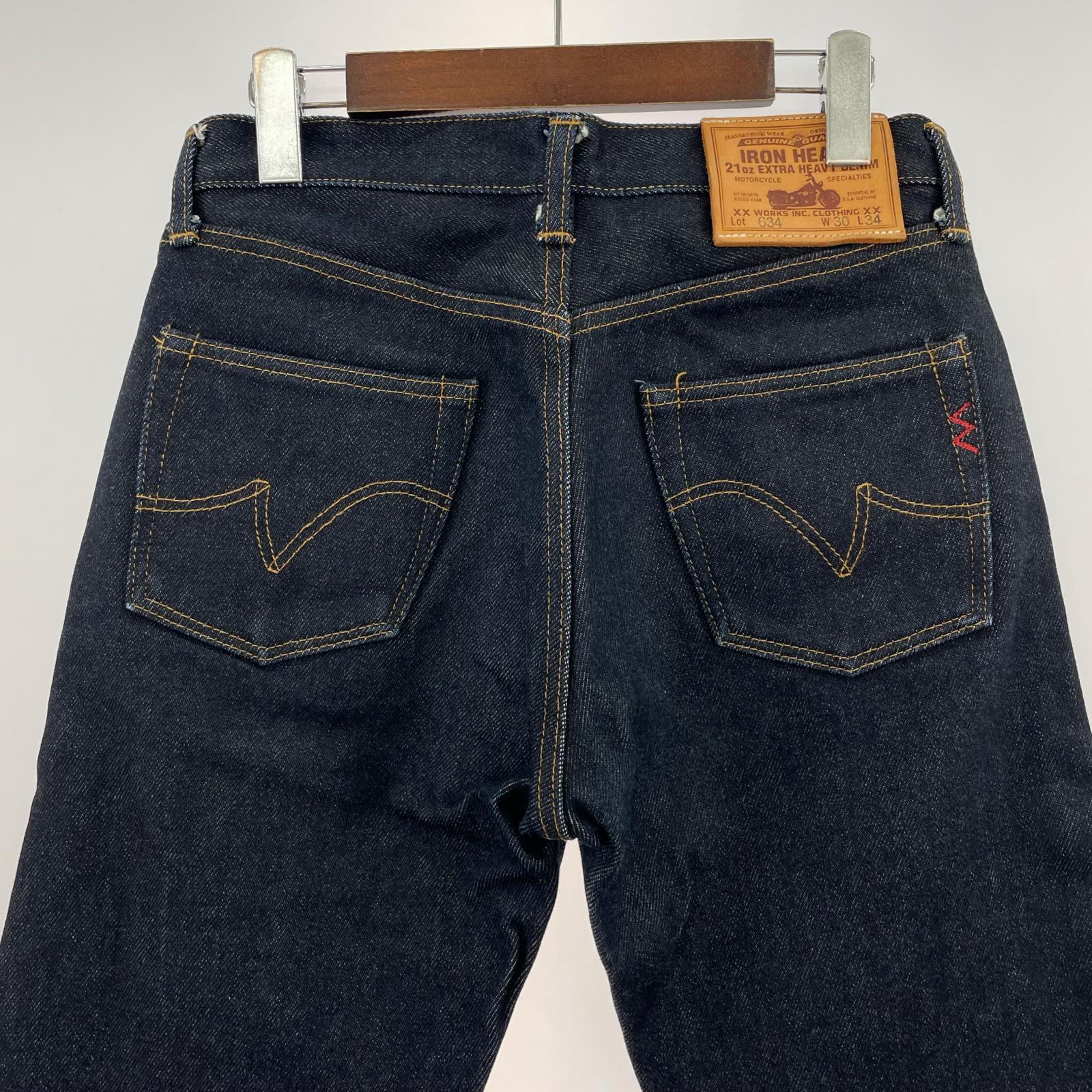 デニムパンツ 634 ストレートデニム インディゴ 30