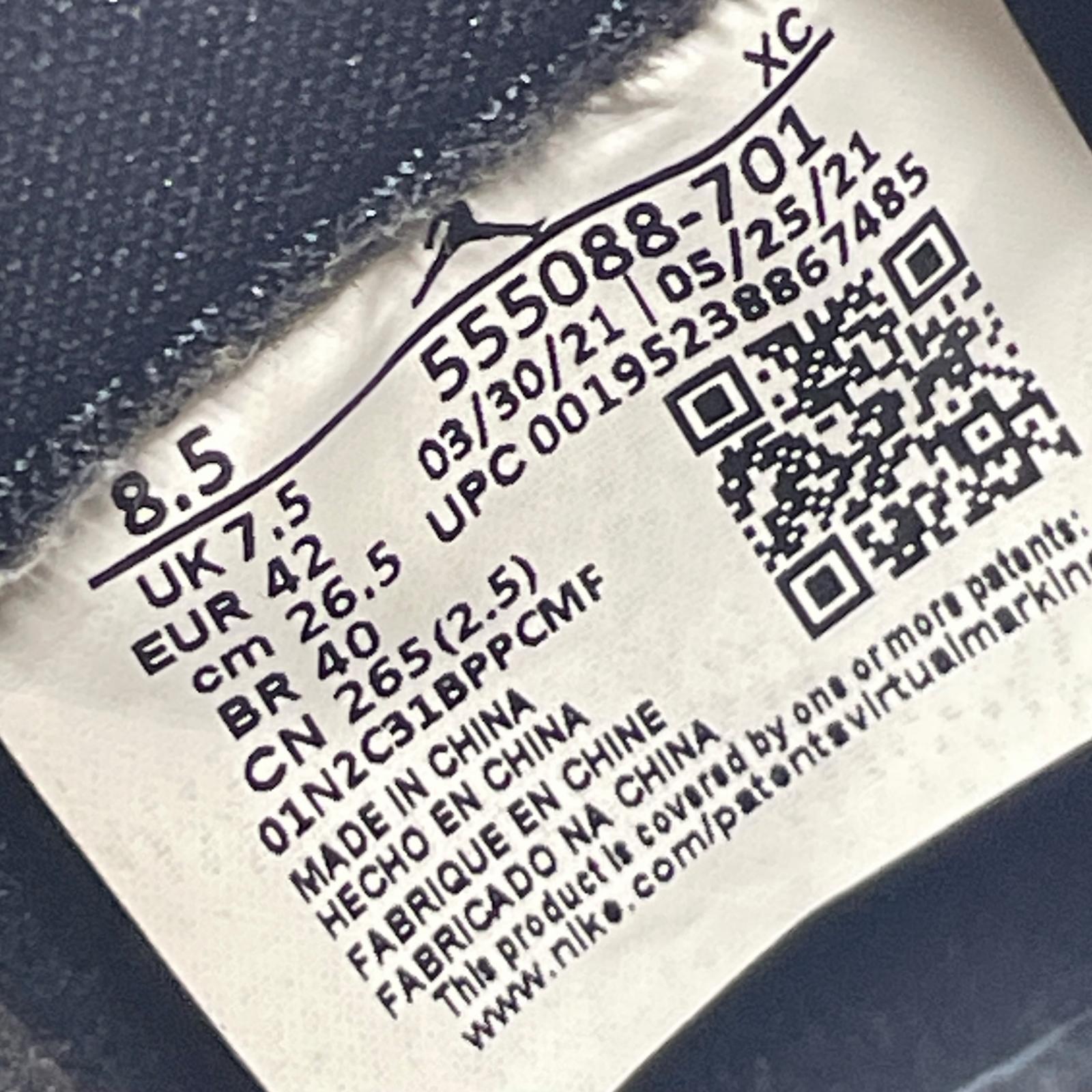 スニーカー AIR JORDAN1 RETRO HIGH OG 555088-701 26.5cm (US8 1/2 UK8 EU43)