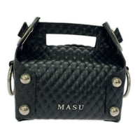 その他バッグ LEATHER CAKE BAG ブラック ブラック
