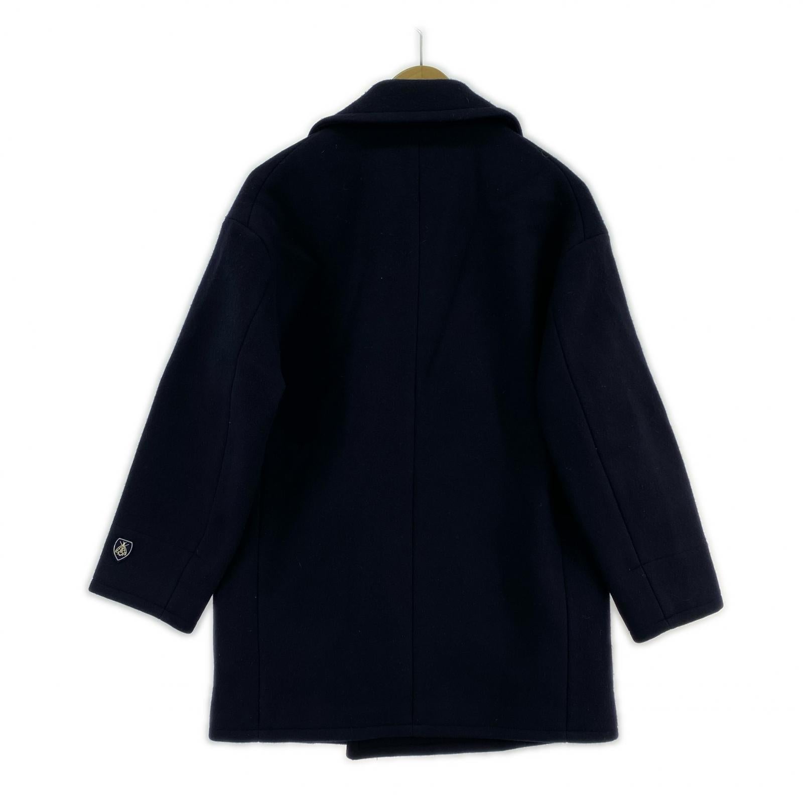 ジャケット GEELONG LAMB'S MELTON P-COAT 1 ネイビー