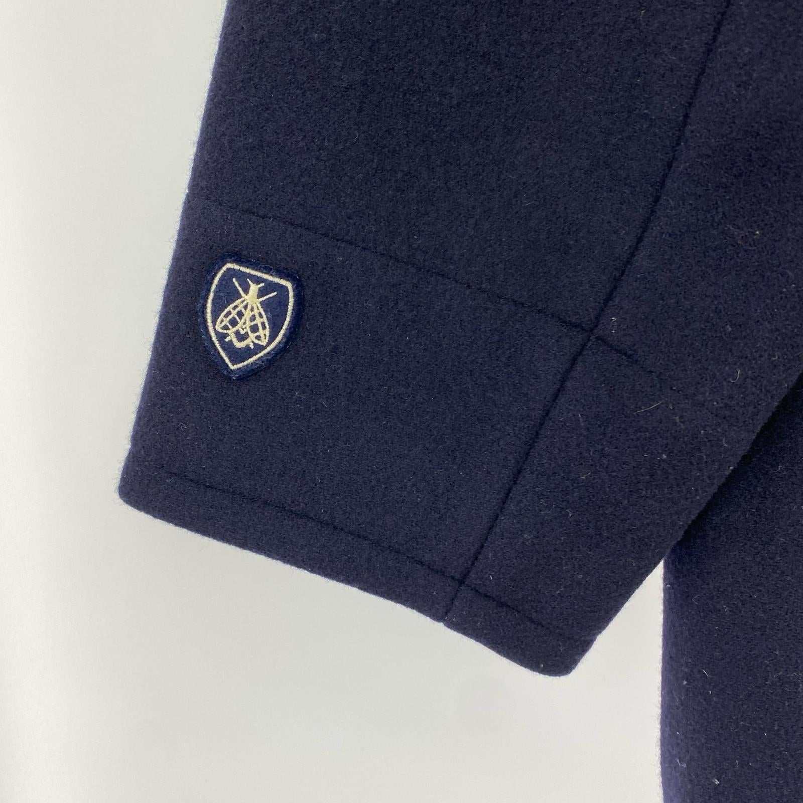 ジャケット GEELONG LAMB'S MELTON P-COAT 1 ネイビー