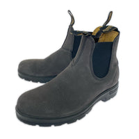 ブーツ BLUND STONE シボレザー 5 グレー