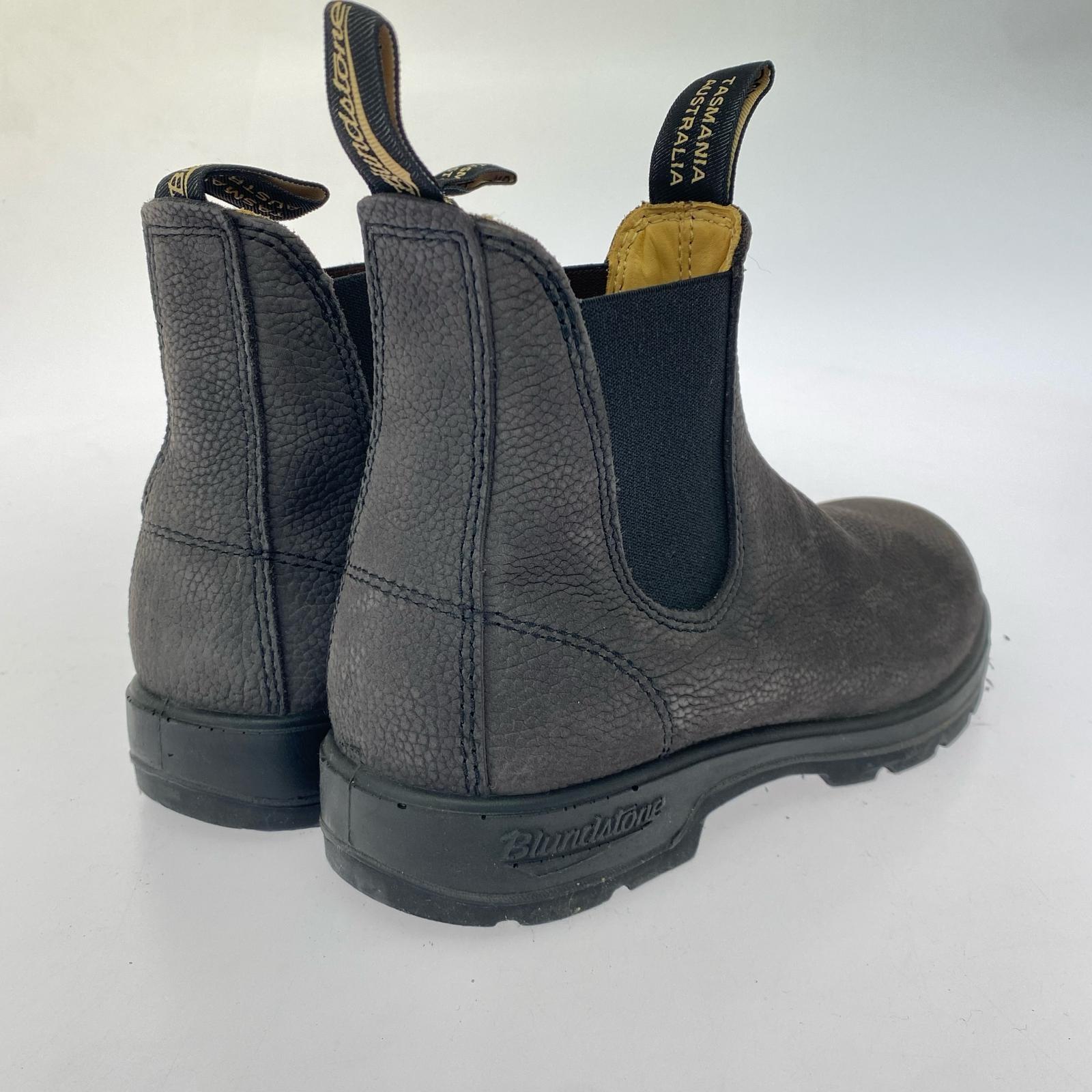 ブーツ BLUND STONE シボレザー 5 グレー