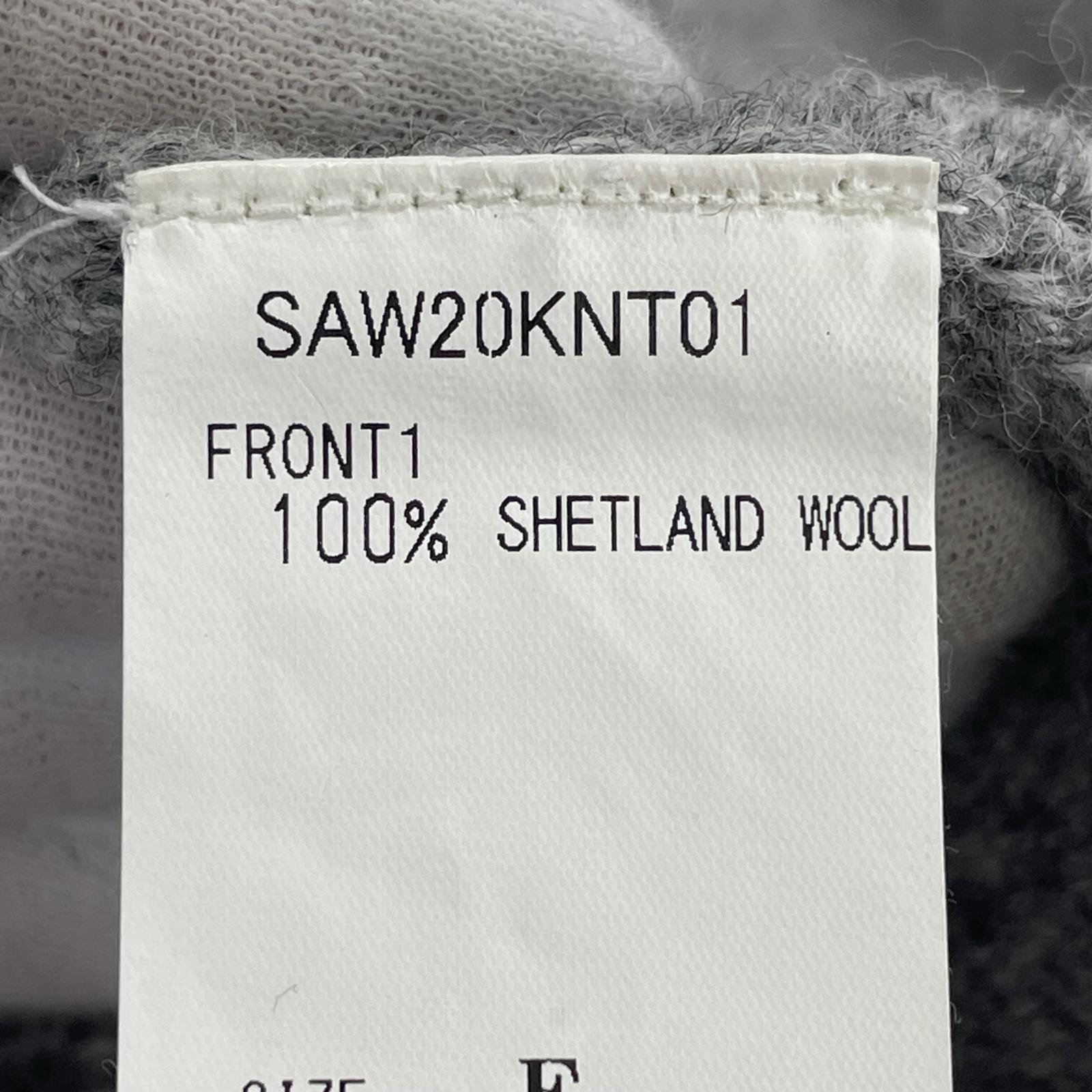 ニット 20AW SWORD SLIT KNIT フリー グレー