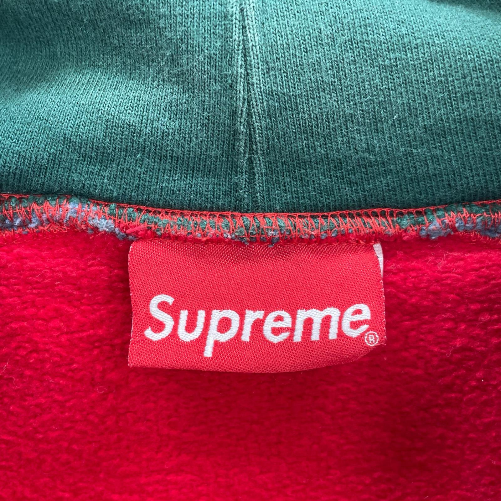 パーカー 18AW Paneled Hooded Sweatshirt レッド M レッド