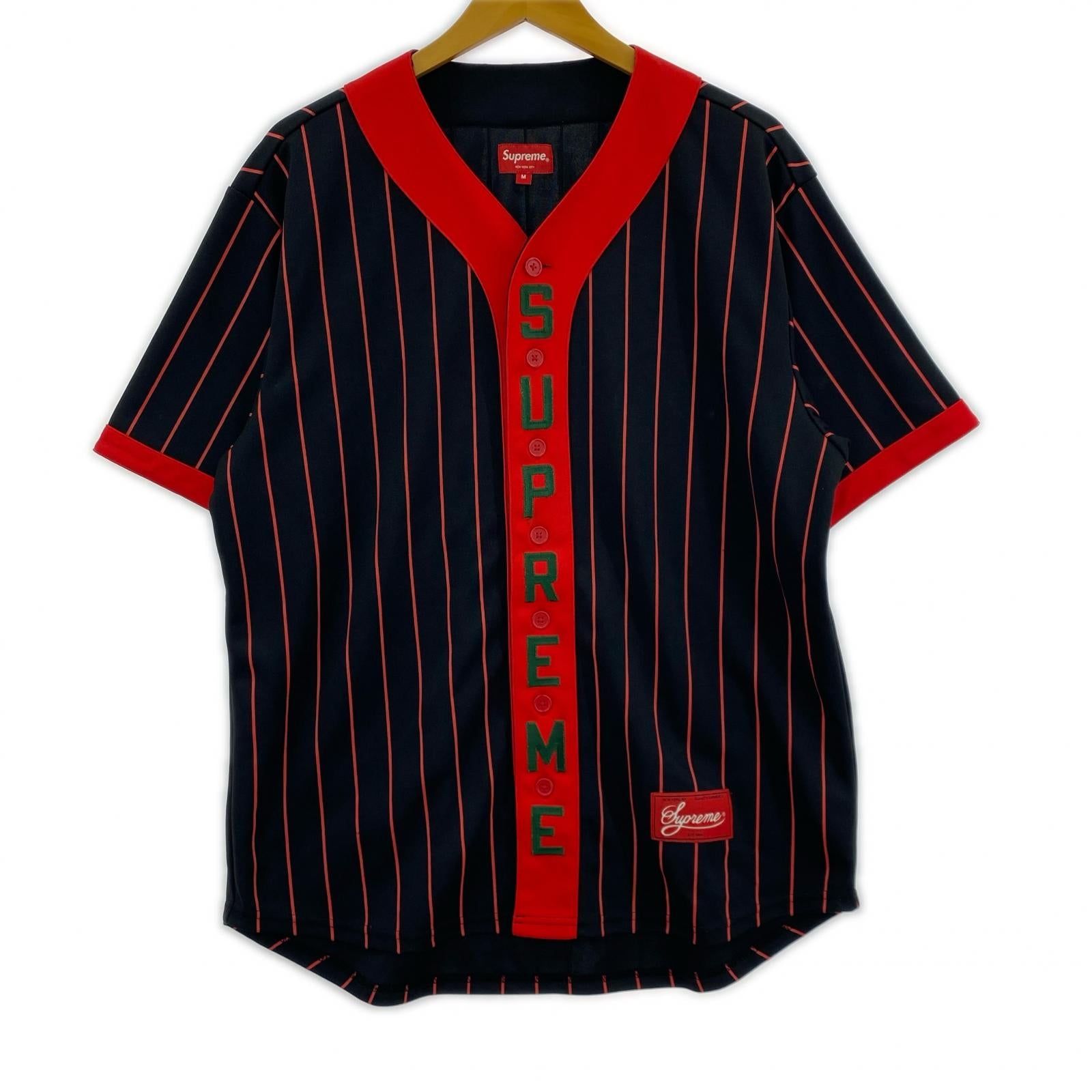 半袖Tシャツ 18AW Vertical Logo Baseball Jersey M