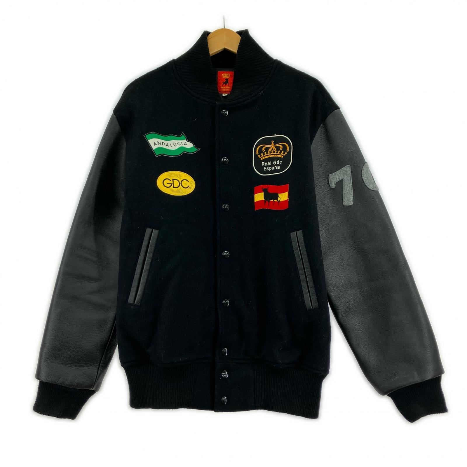 ジャケット スタジャン 黒