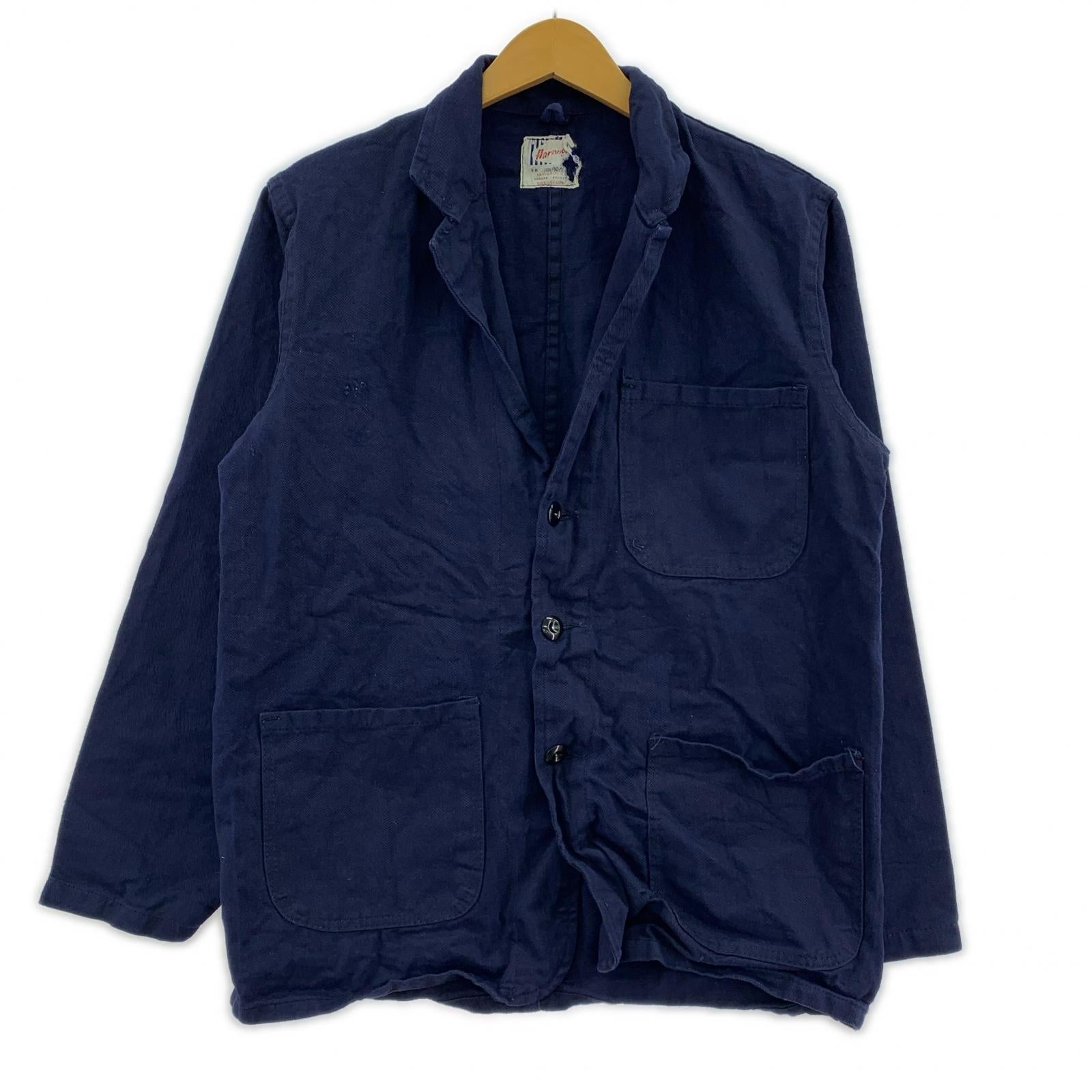 ジャケット 50-60s Harpoon FRENCH WORK ネイビー ネイビー