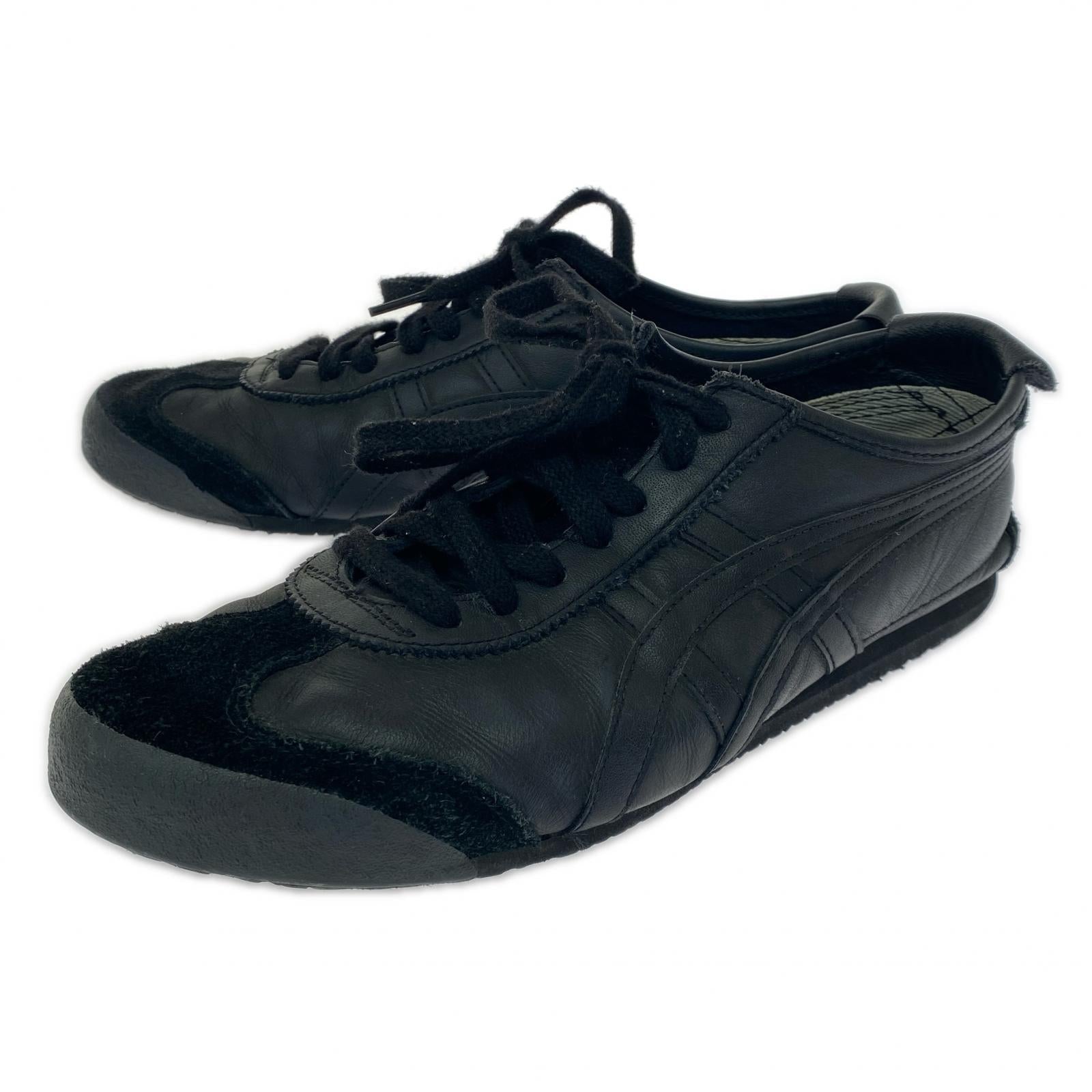 スニーカー MEXICO 66 BLACK/BLACK (27.0) 1183C102 27cm (US9 UK8 1/2 EU44) ブラック