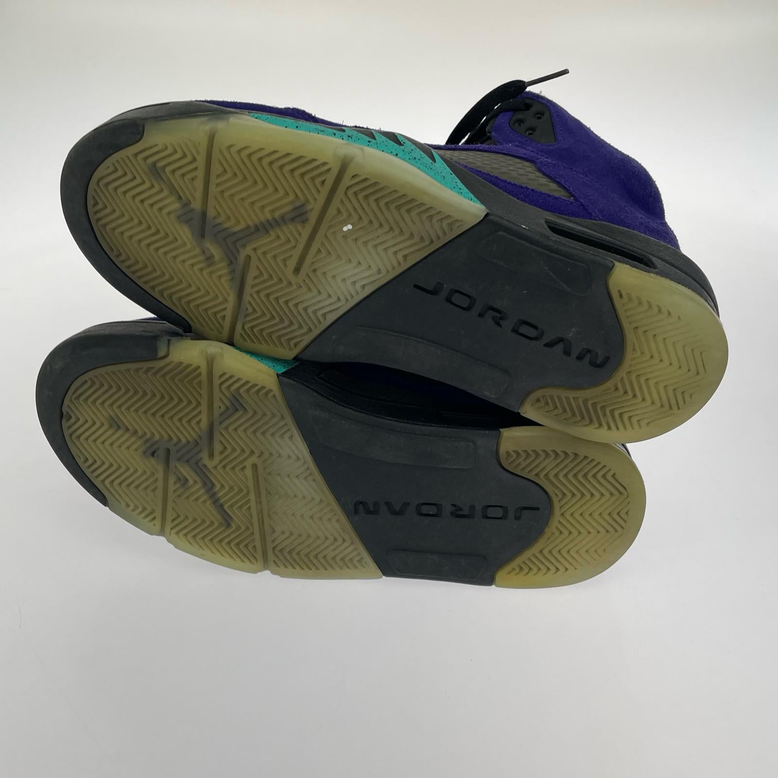 スニーカー AIR JORDAN 5 RETRO (27.0㎝) 27cm (US9 UK8 1/2 EU44) パープル