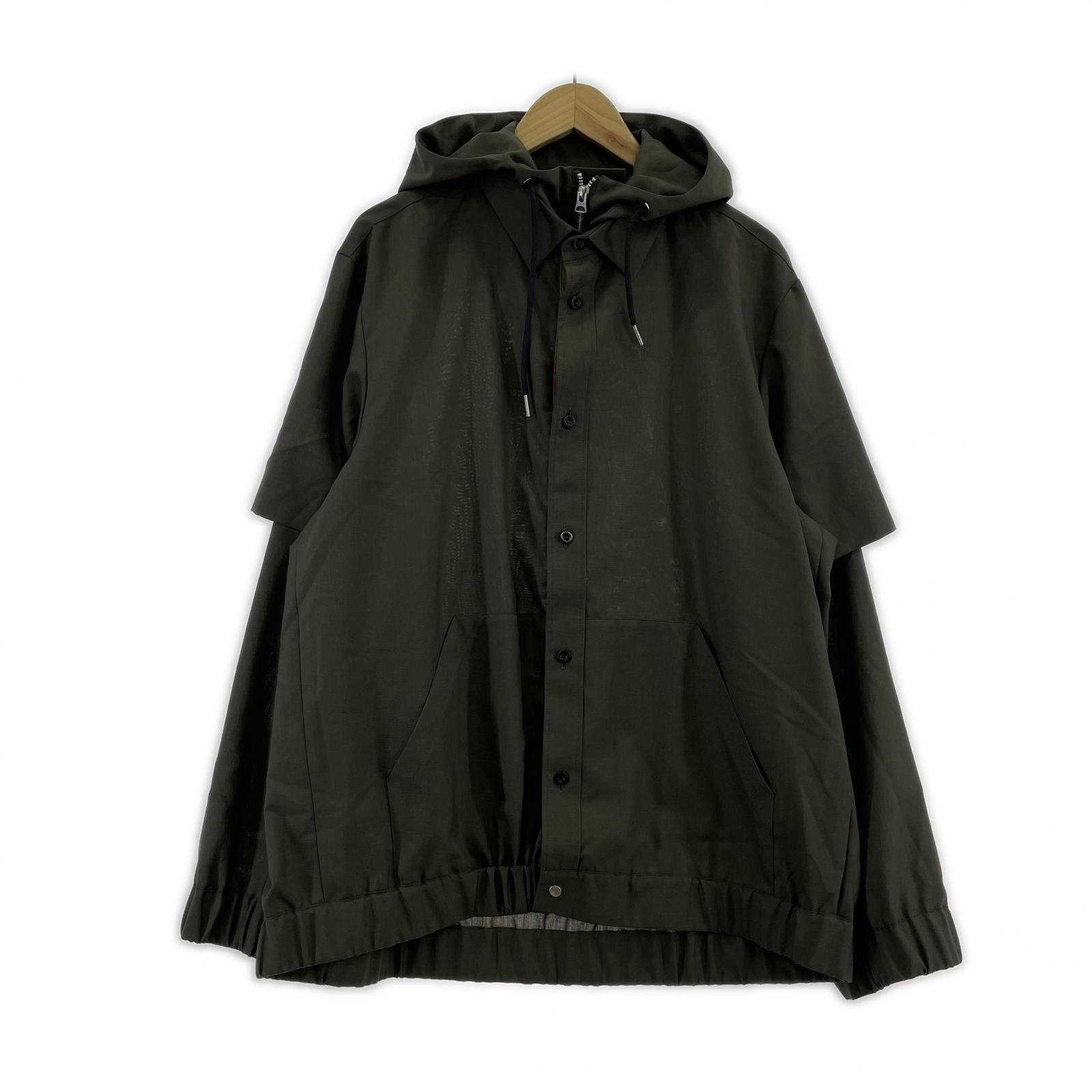長袖シャツ Suiting Hoodie 3 カーキ 3 カーキ