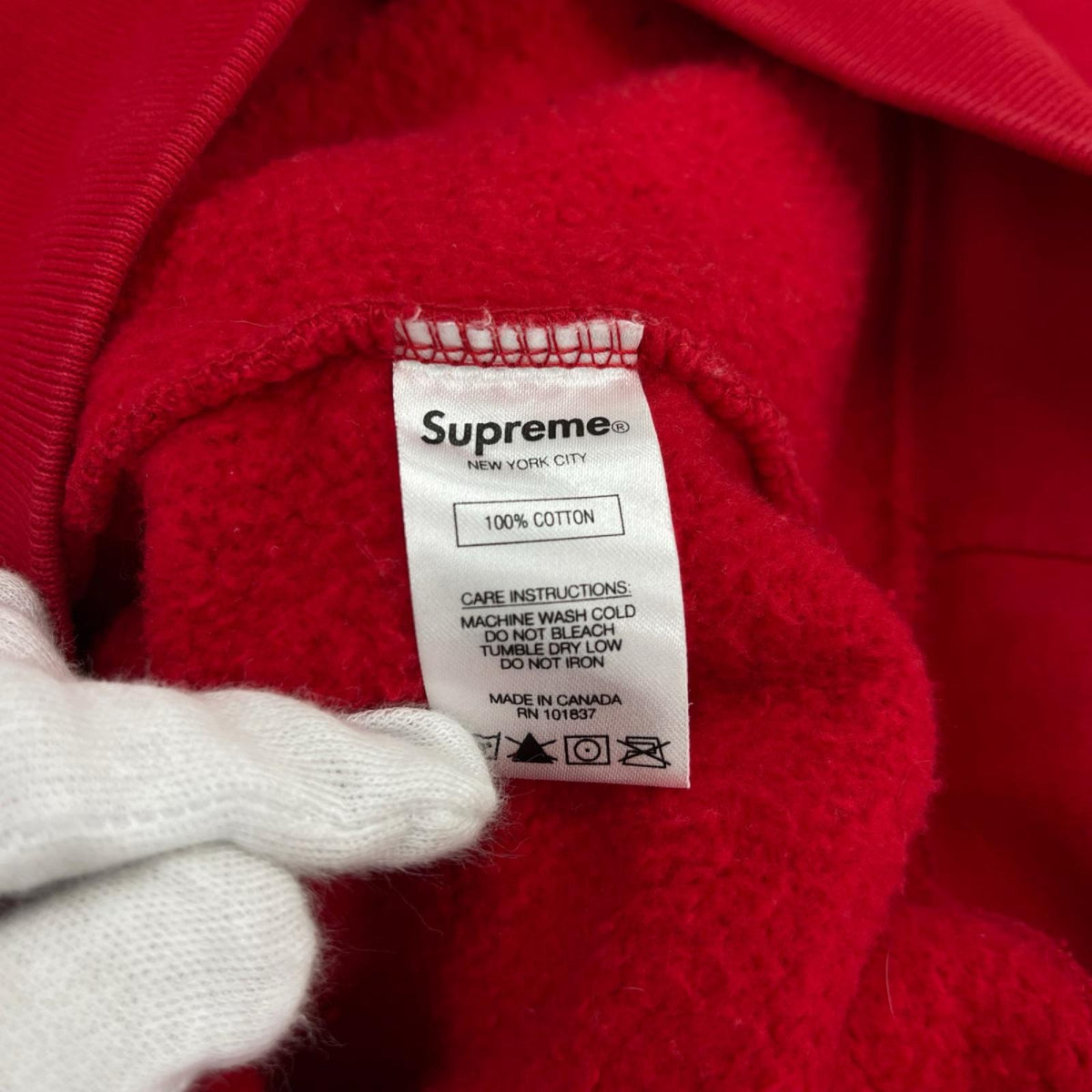 スウェット FUTURA LOGO CREWNECK (L) 赤 L レッド
