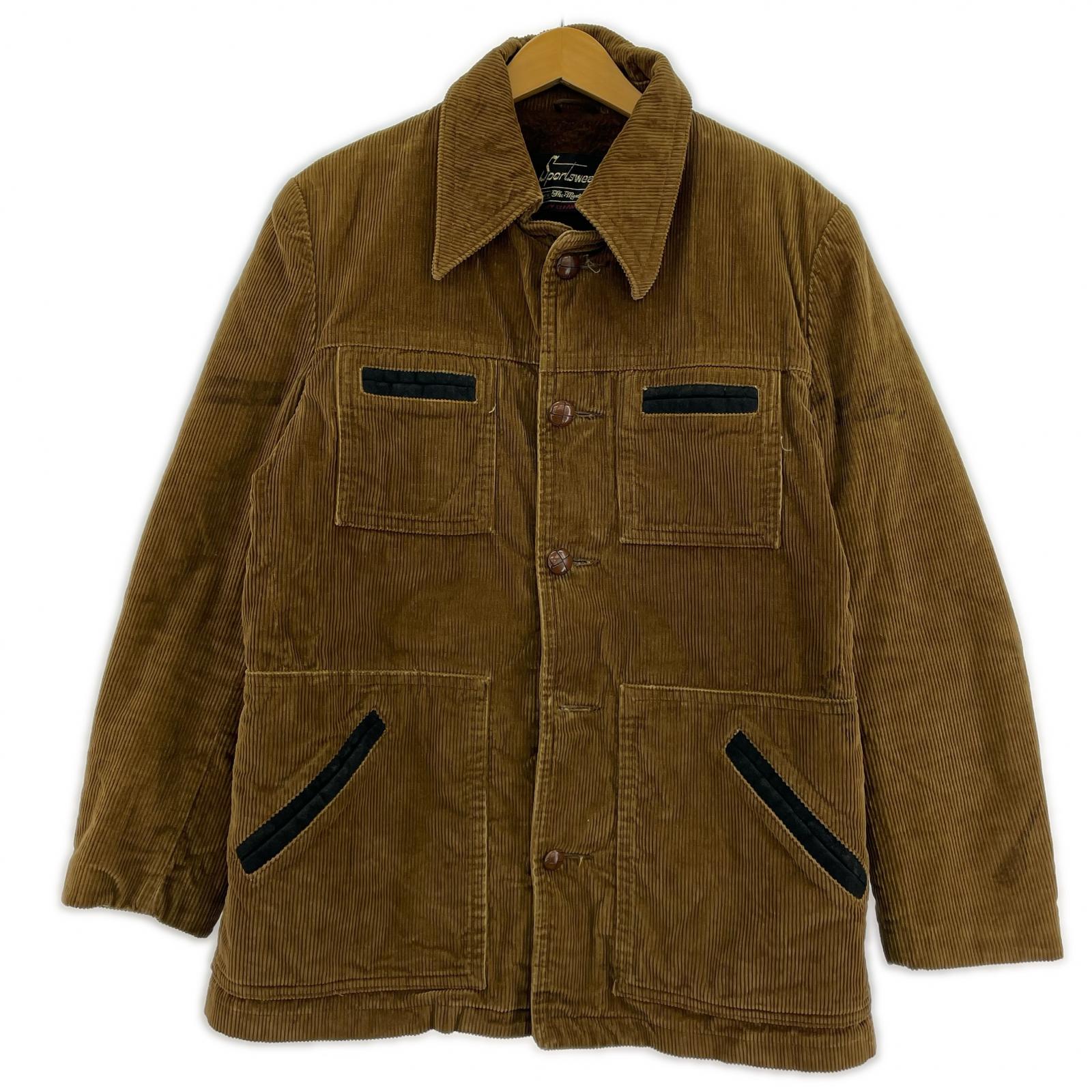 ジャケット Sears 70s 裏ボアコーデュロイジャケット BRW 38 ブラウン