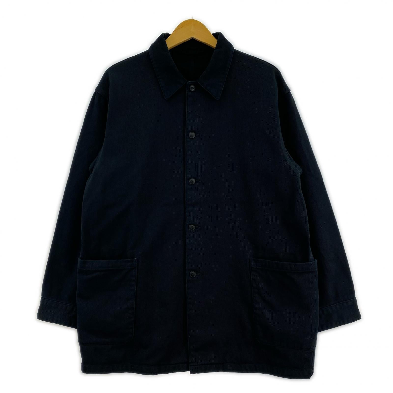 ジャケット 25AW ツイルガーメントダイワークジャケット (S) S ブラック