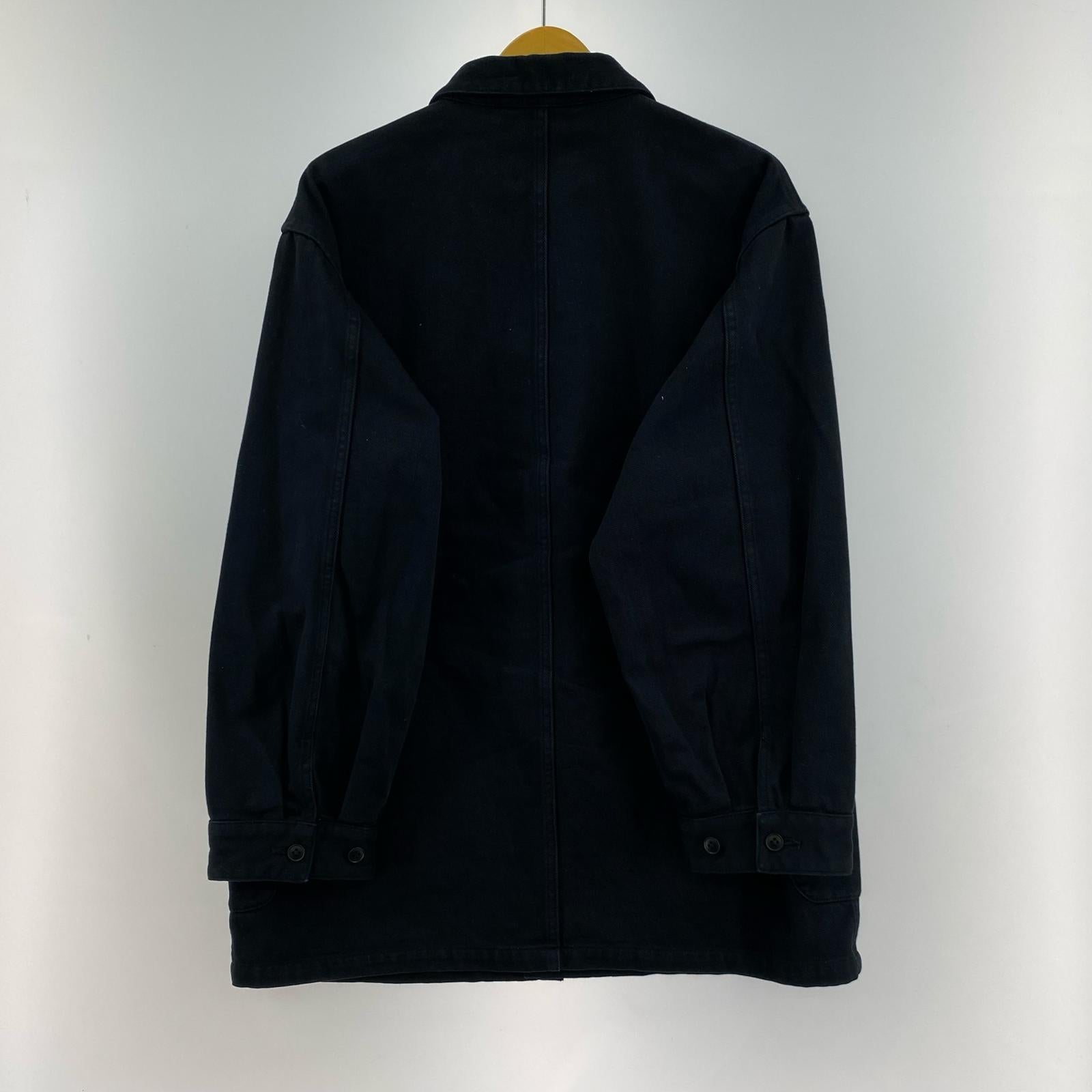 ジャケット 25AW ツイルガーメントダイワークジャケット (S) S ブラック