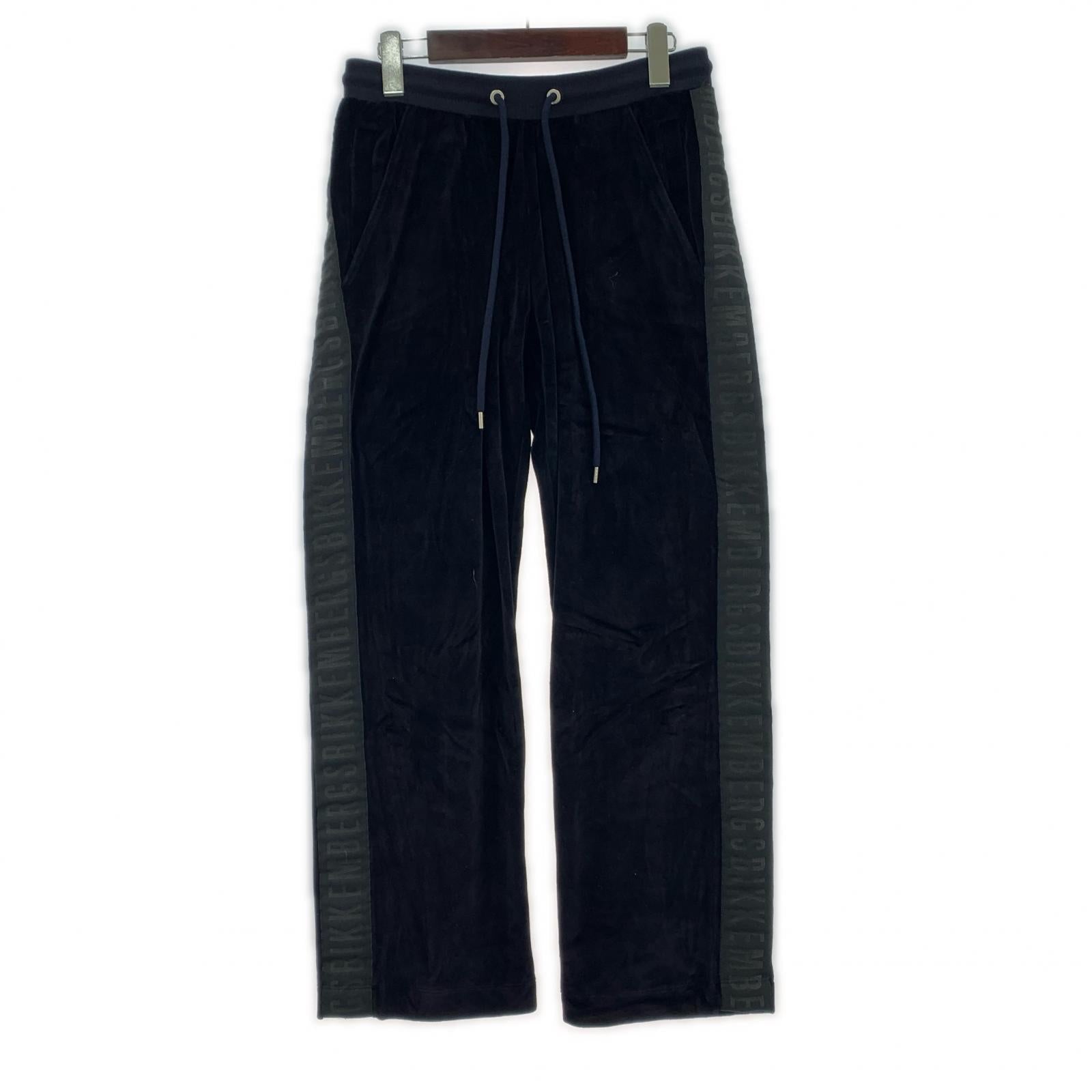 パンツ ベロアトラックパンツ S BLK S ブラック