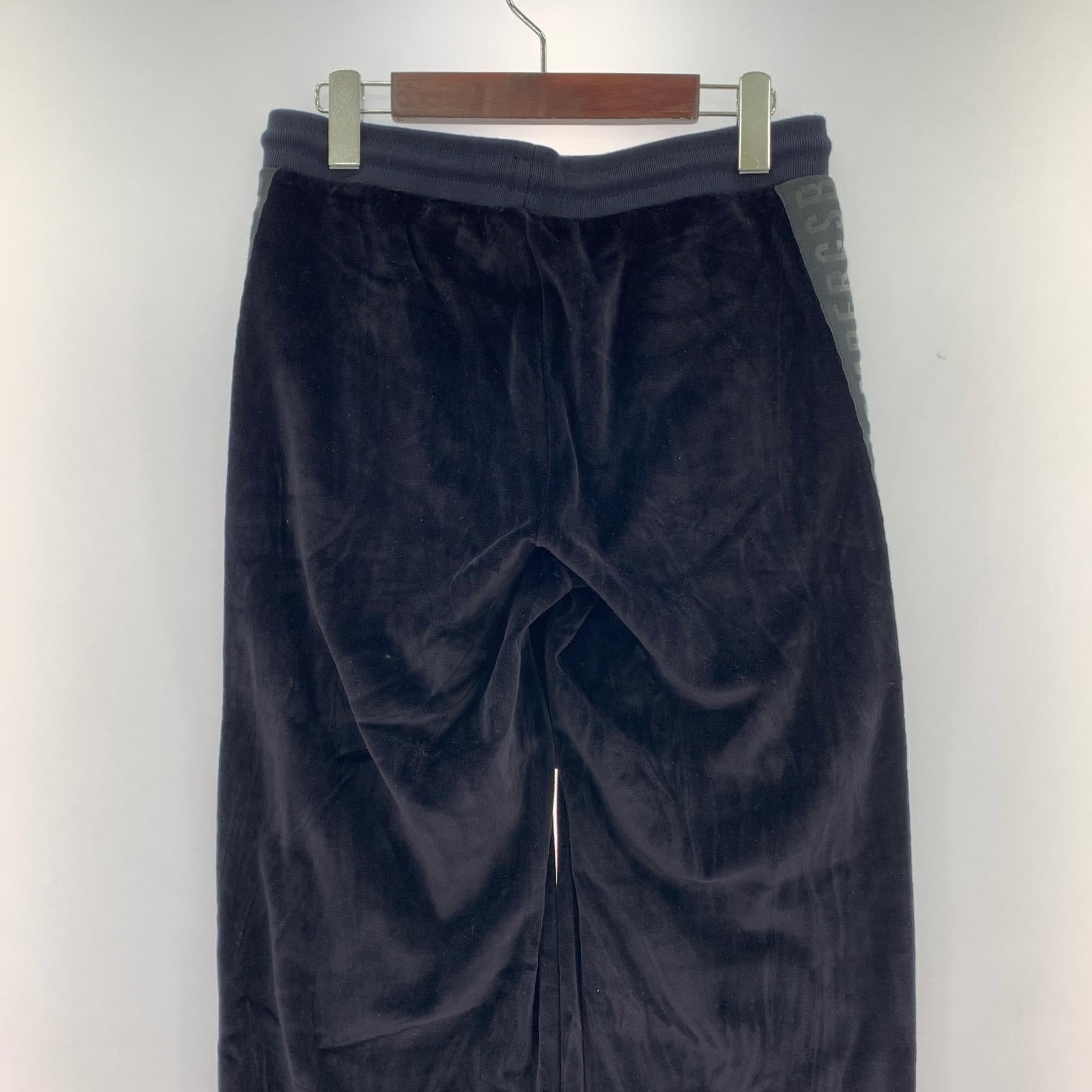 パンツ ベロアトラックパンツ S BLK S ブラック