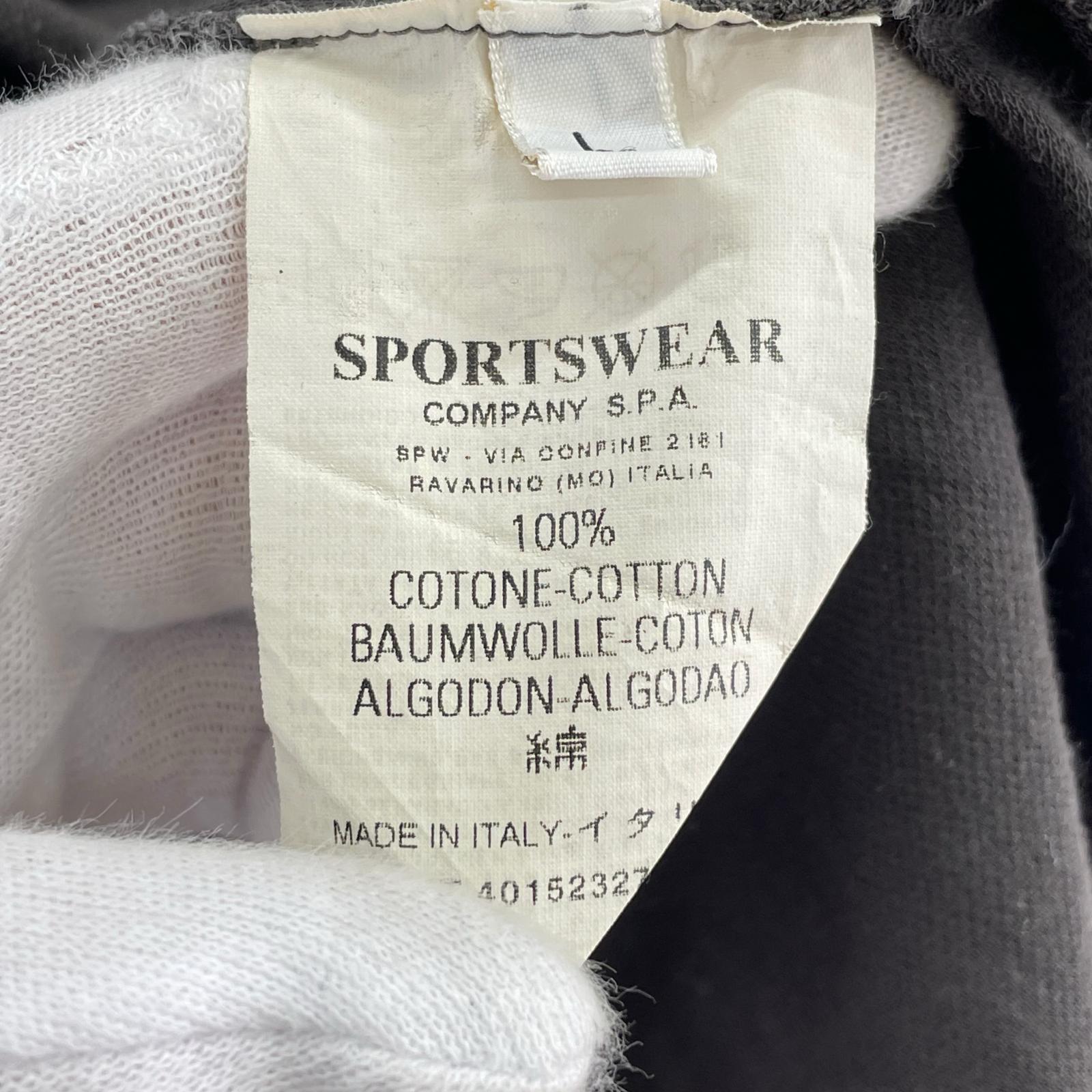 半袖Tシャツ 00s ハーフジップ デザインカットソー (L) L ブラウン