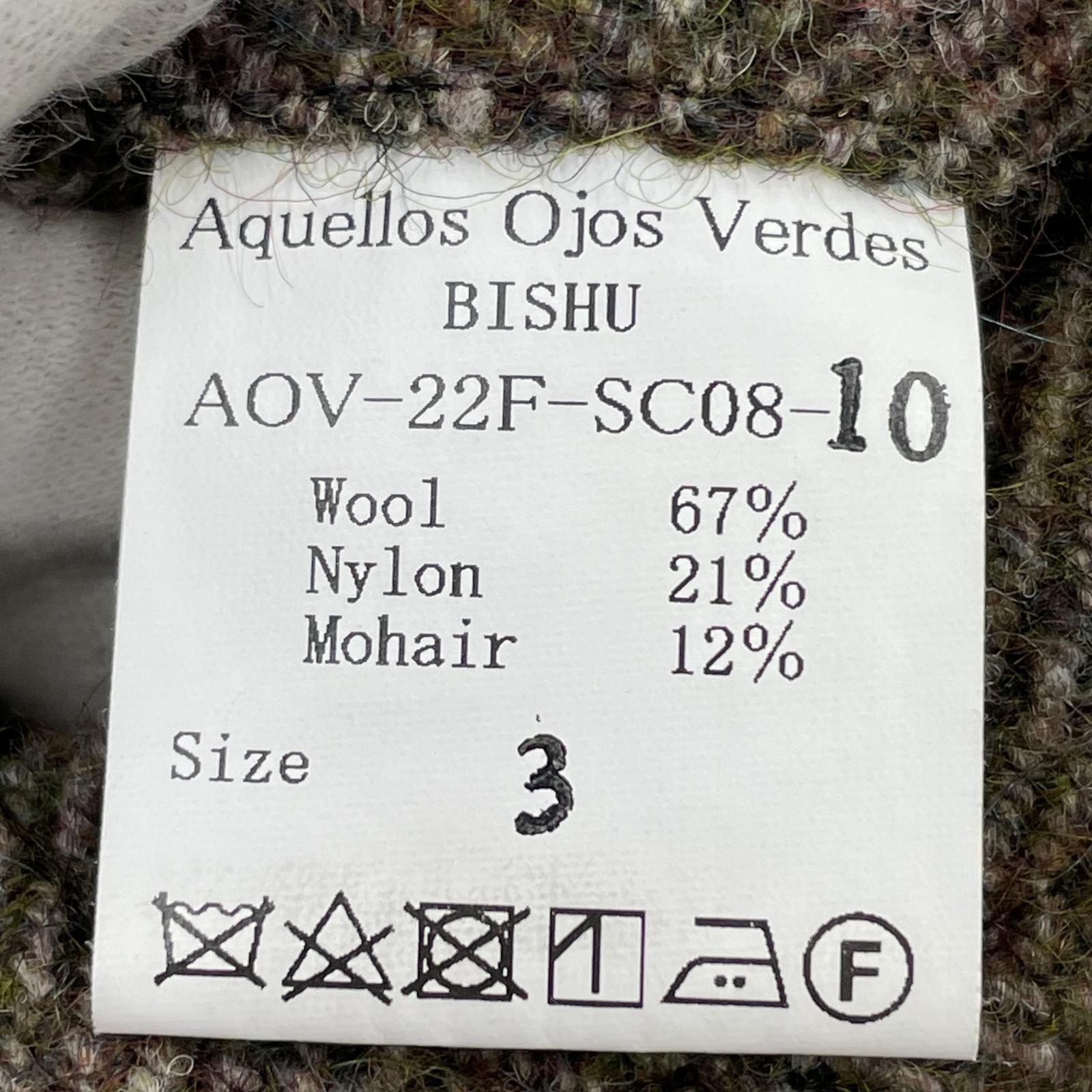その他アウター Aquellos Ojos Verdes ジャケット 3 AOV-22F-SC08-10 ブラウン