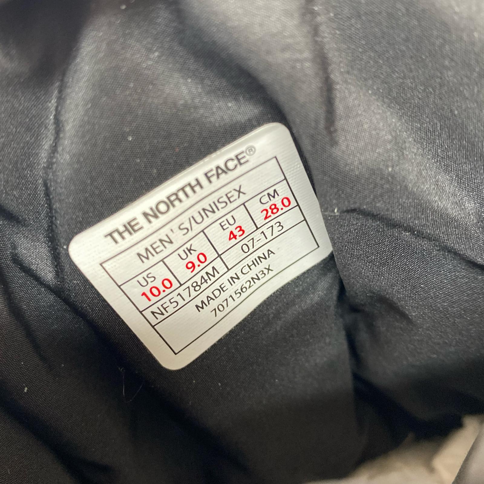 ブーツ NF51784M ブラック 28cm 28cm (US10 UK9 1/2 EU46) ブラック
