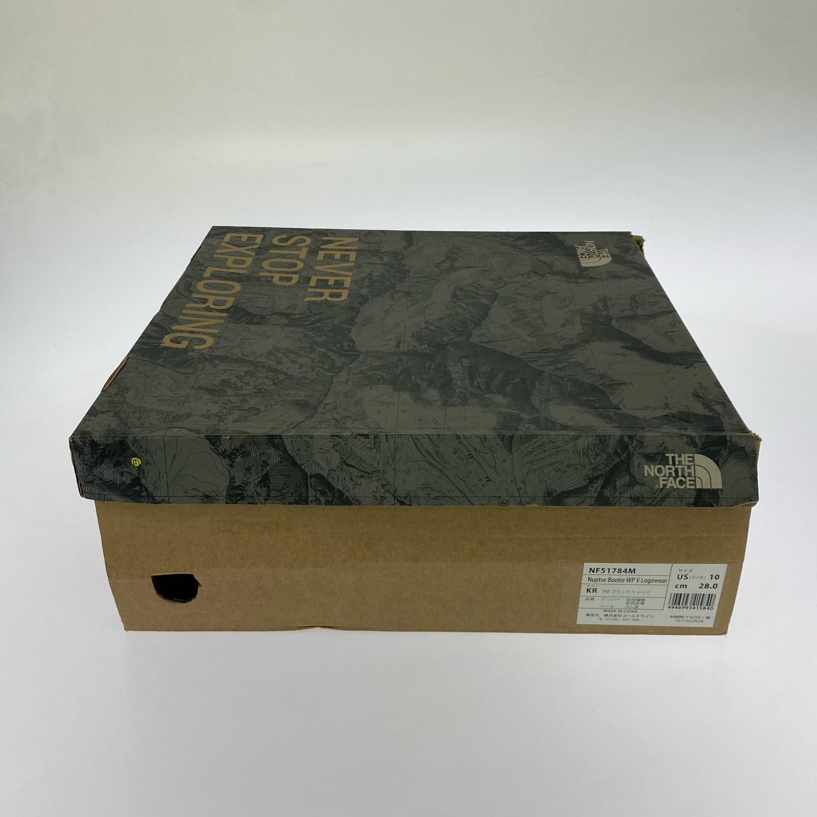 ブーツ NF51784M ブラック 28cm 28cm (US10 UK9 1/2 EU46) ブラック